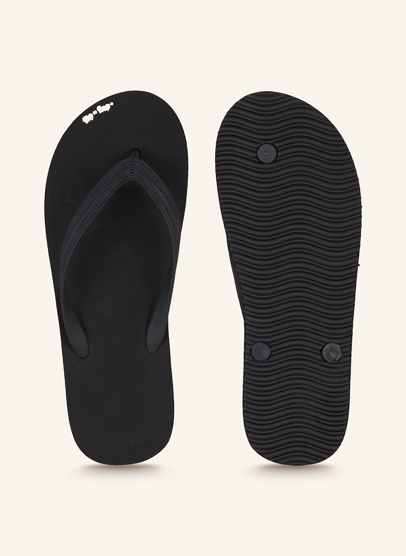 flip*flop separator palców: CZARNY