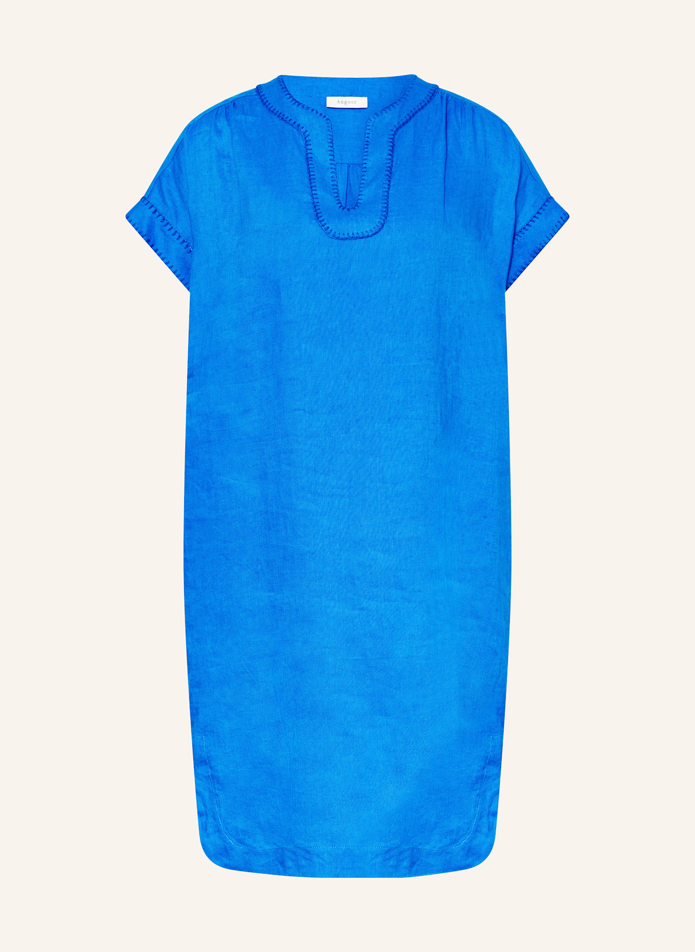 ANGOOR Leinenkleid GENE: BLAU