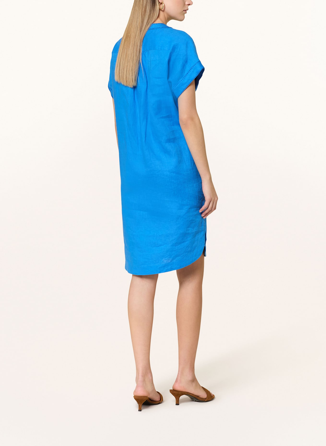 ANGOOR Leinenkleid GENE: BLAU