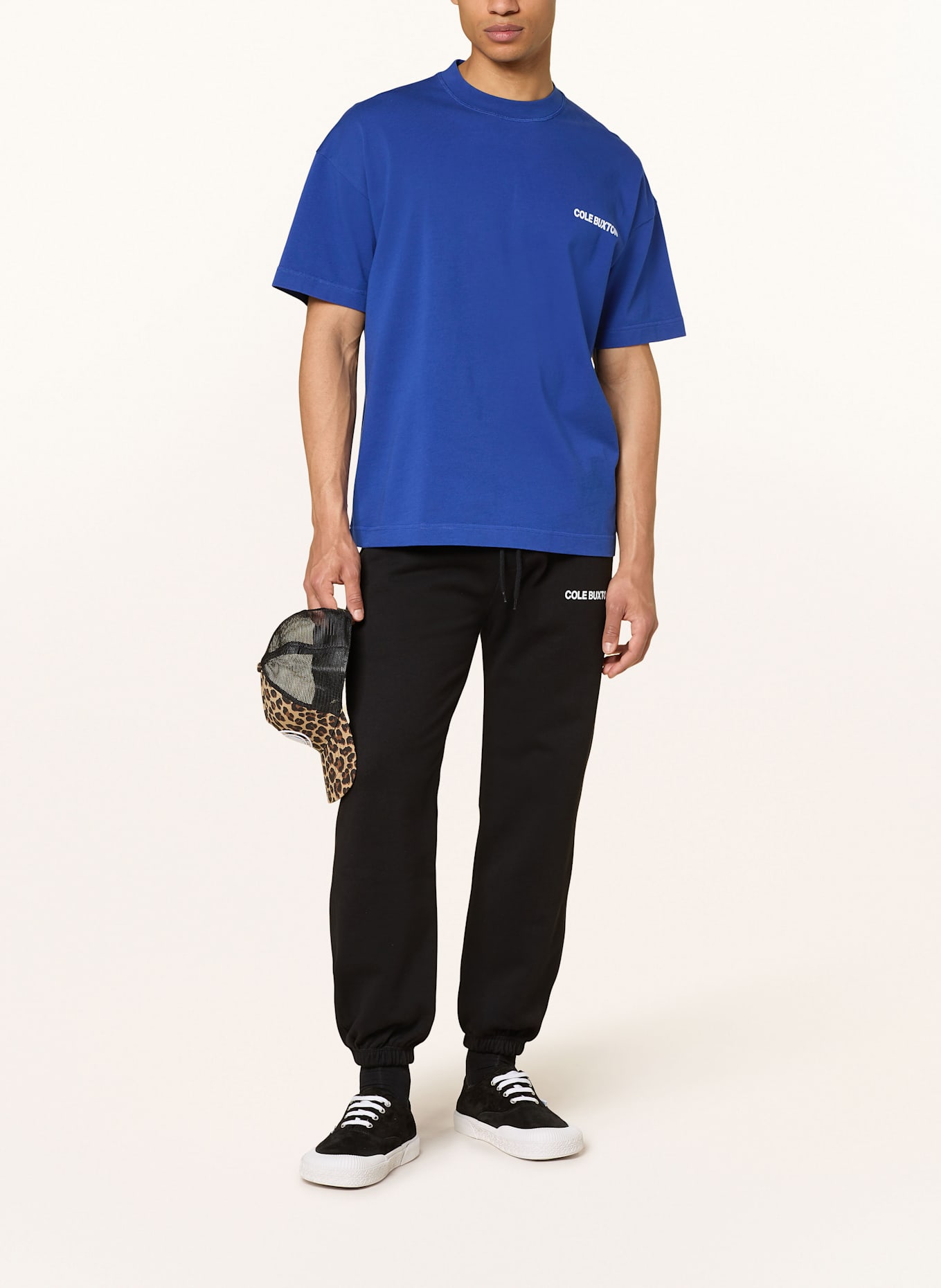 COLE BUXTON T-Shirt: BLAU