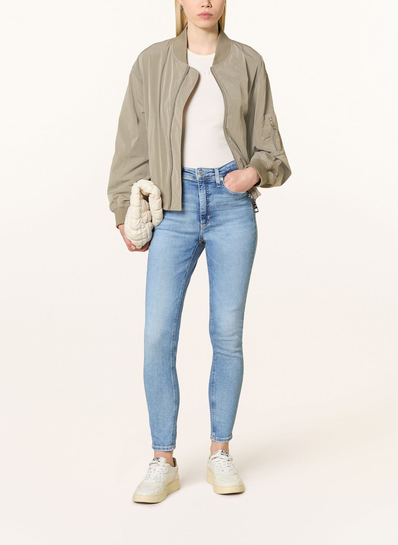 Calvin Klein Jeans Skinny jeans: 1Calvin Klein Astuccio nero bianco
