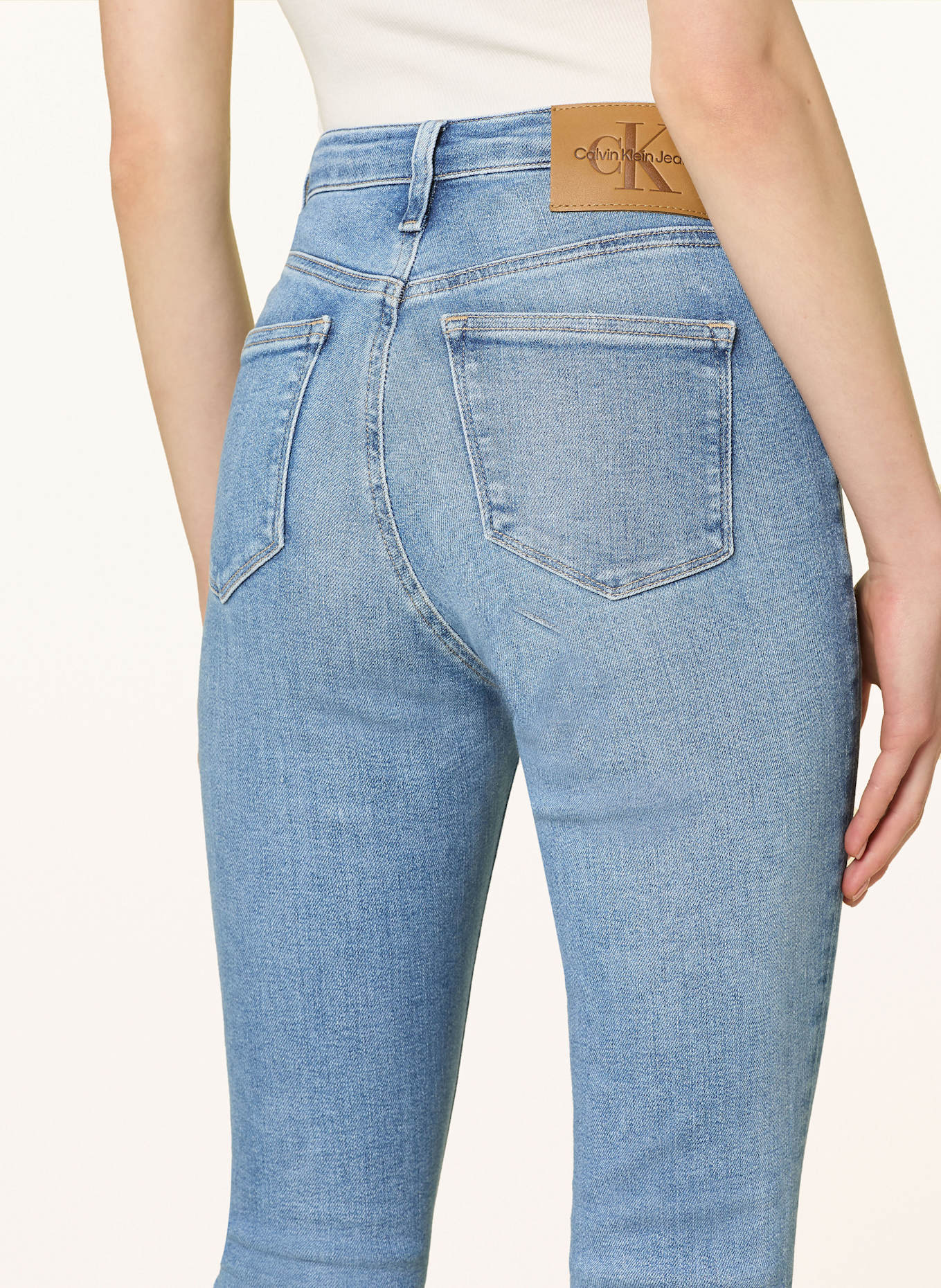 Calvin Klein Jeans Skinny jeans: 1Calvin Klein Astuccio nero bianco