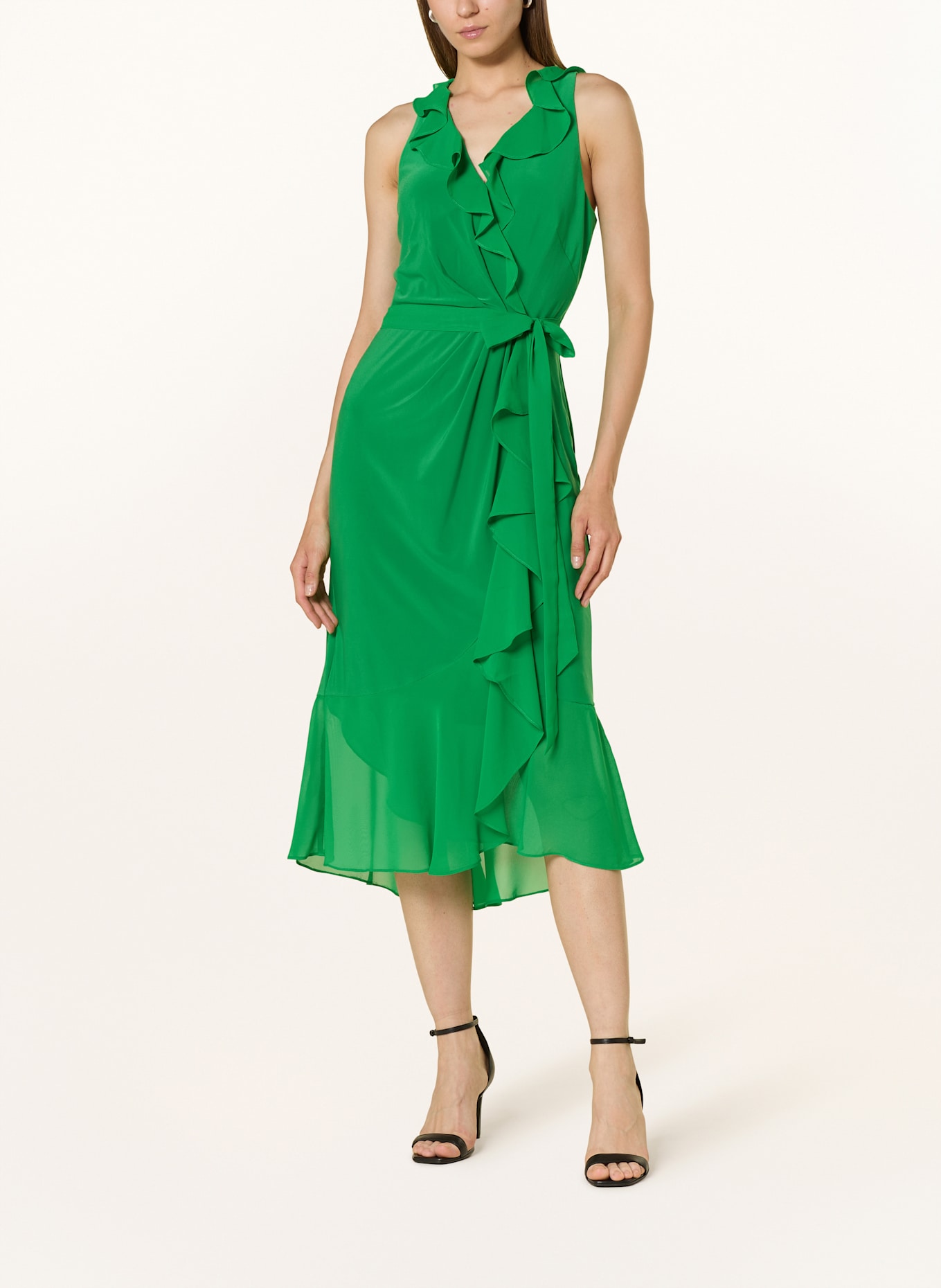 ADRIANNA PAPELL Cocktailkleid: GRÜN