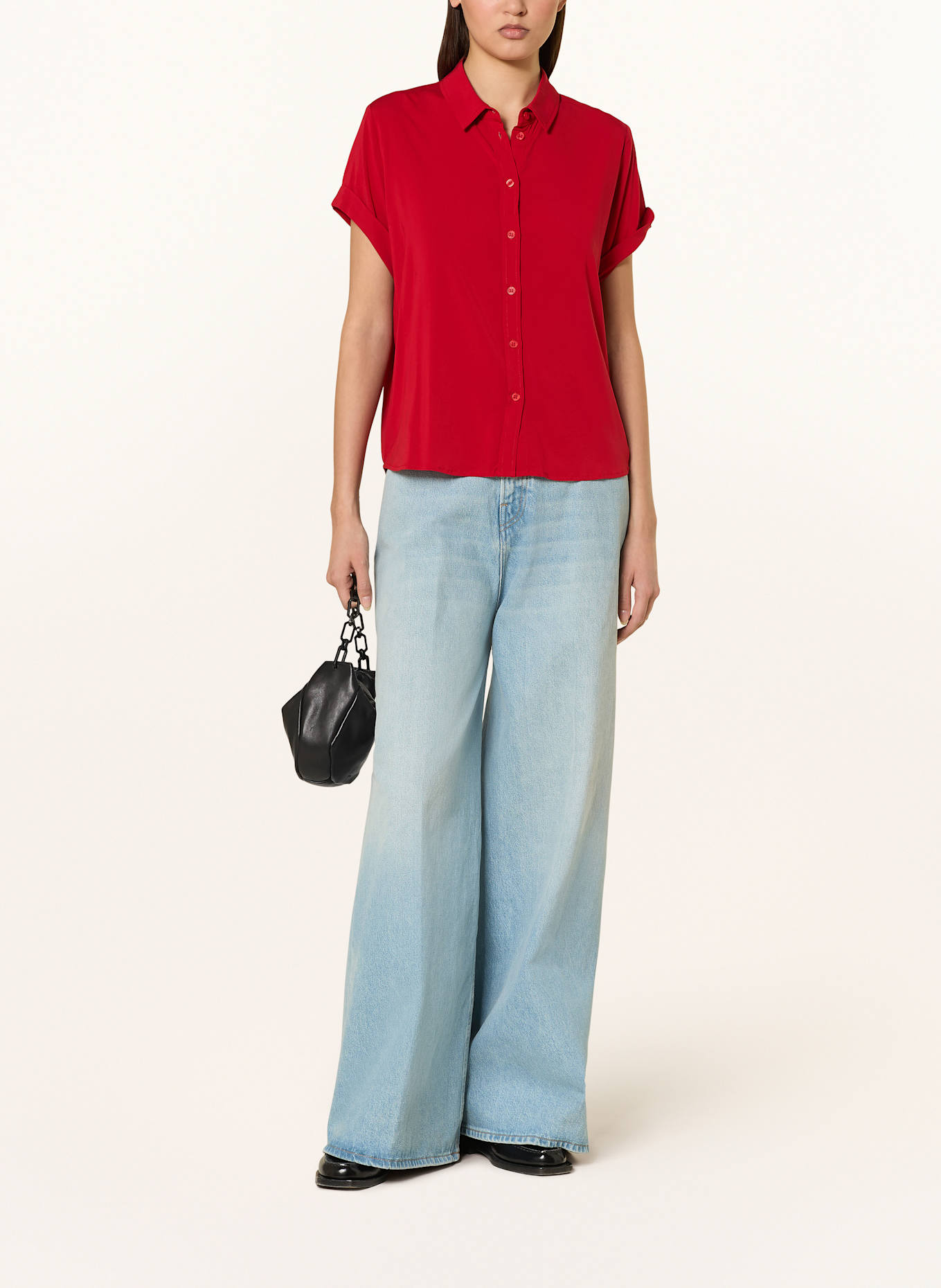 SAMSØE  SAMSØE Hemdbluse MAJAN: ROT