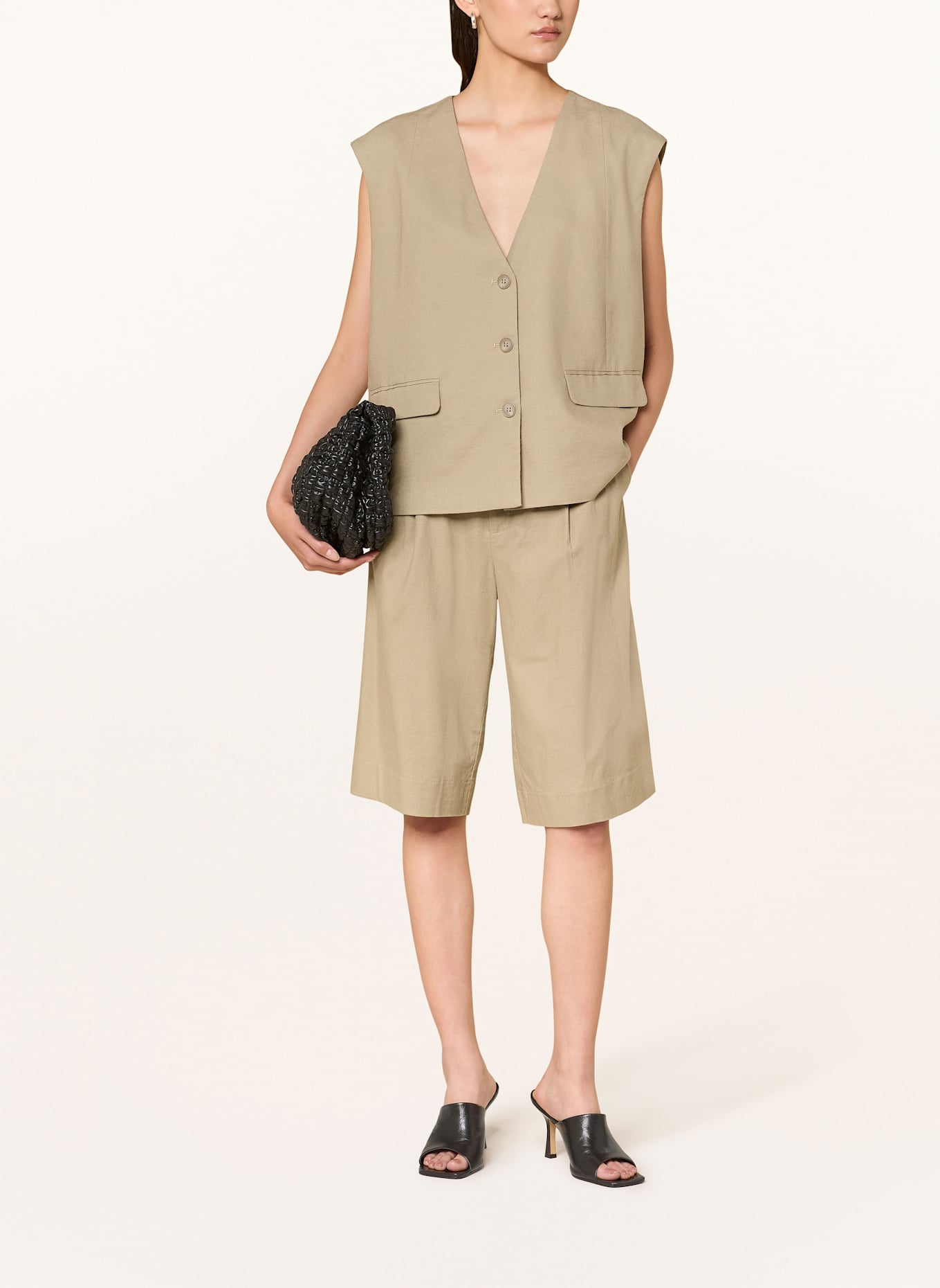 GESTUZ Bermudas GZIZZA: HELLGRÜN