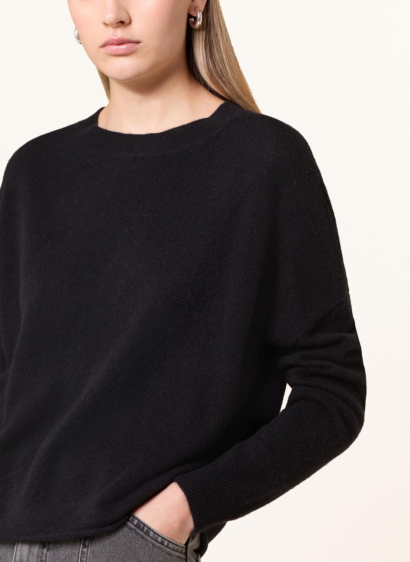 darling harbour Cashmere-Pullover: SCHWARZ
