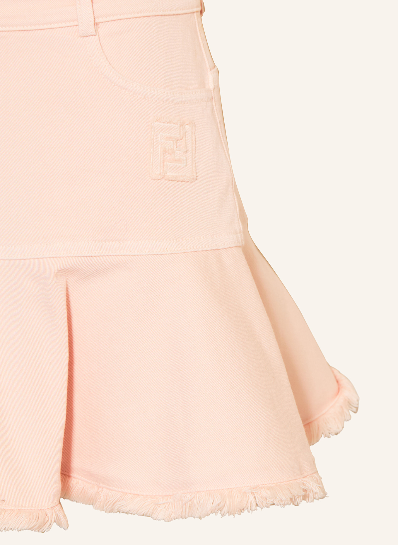 FENDI Jeansrock: F1RX7 STRAWBERRY CREAM-25