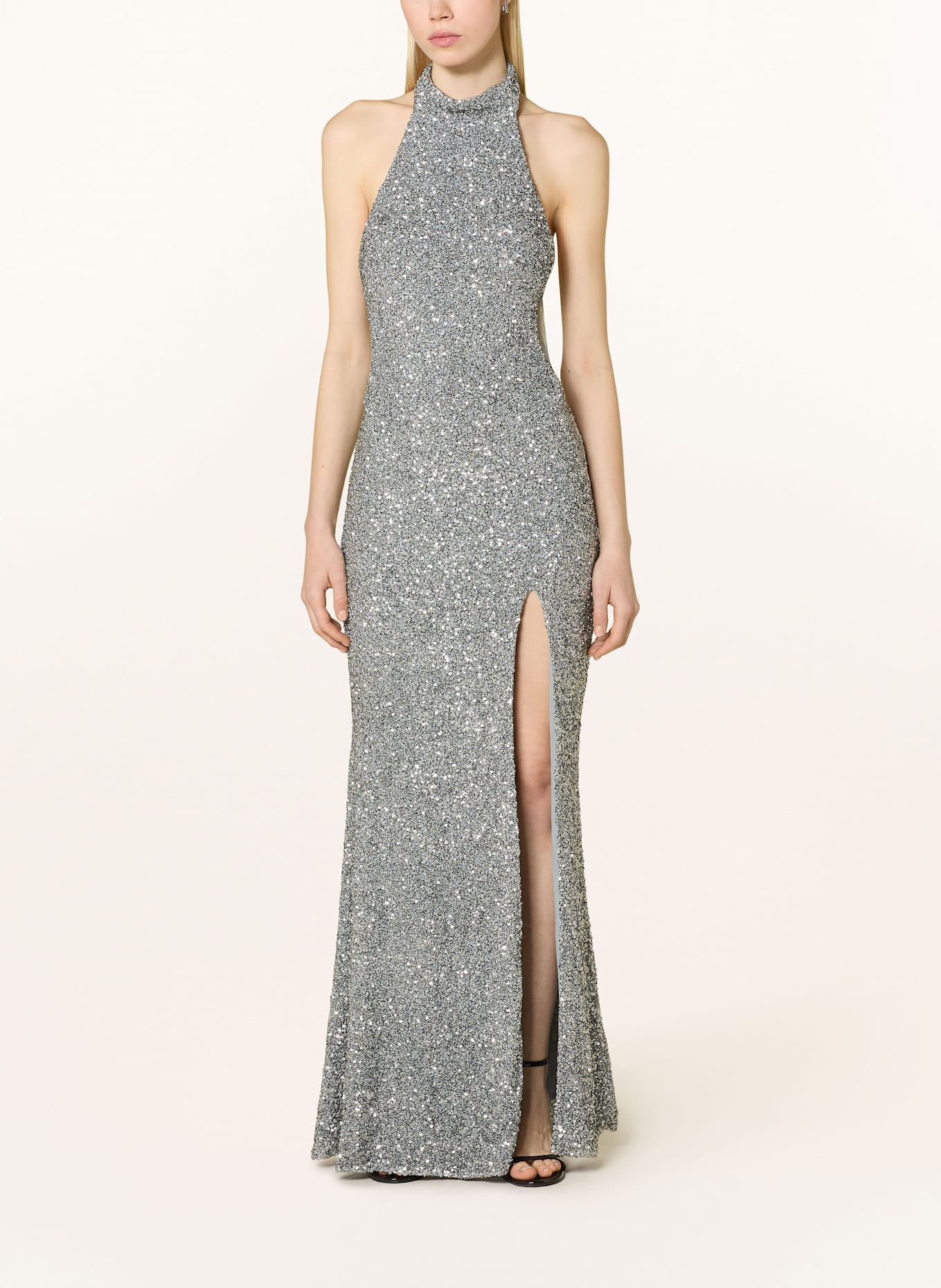 Hey Kyla Abendkleid aus Pailletten: BLAUGRAU