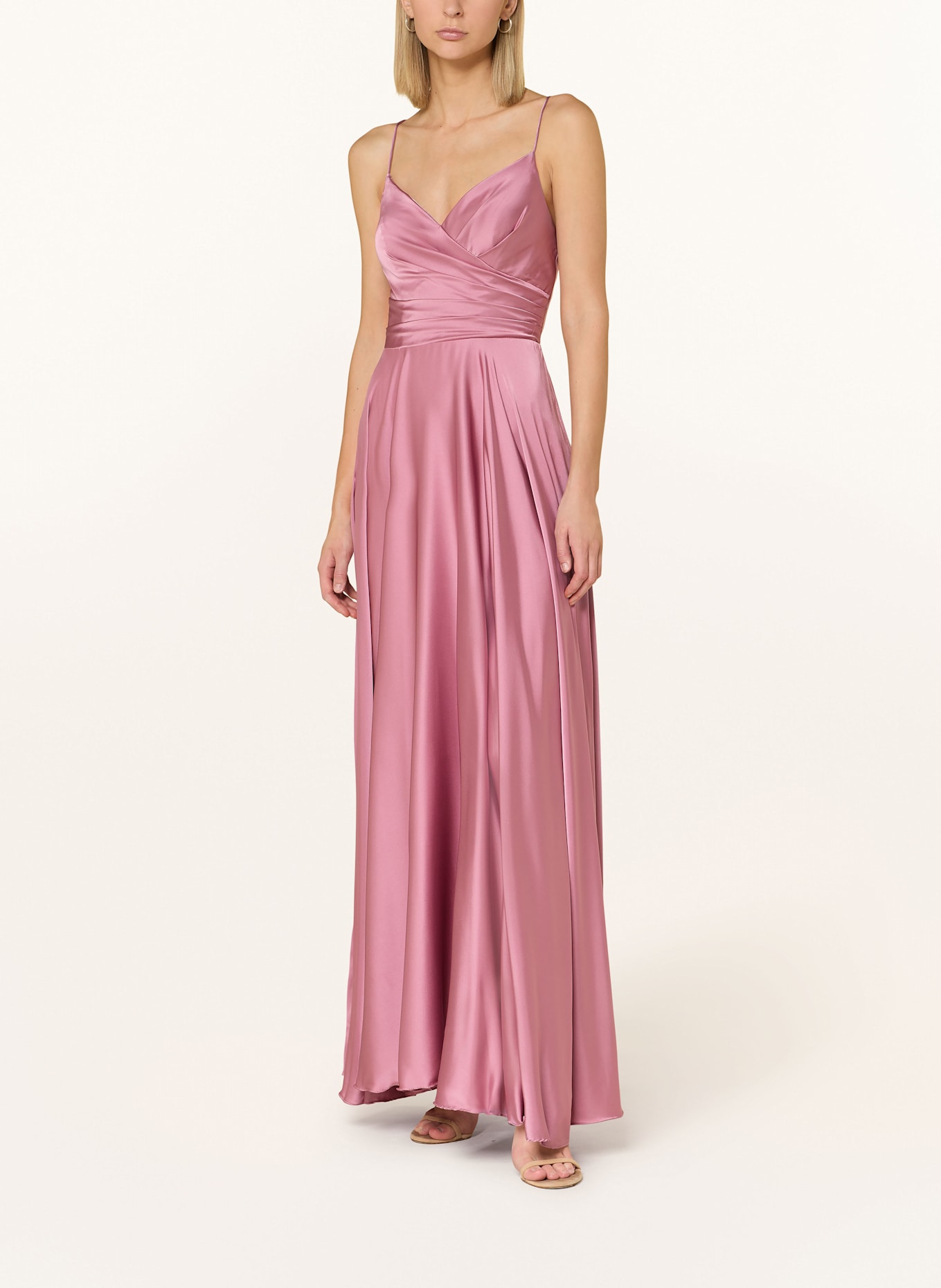 Hey Kyla Abendkleid aus Satin: PINK