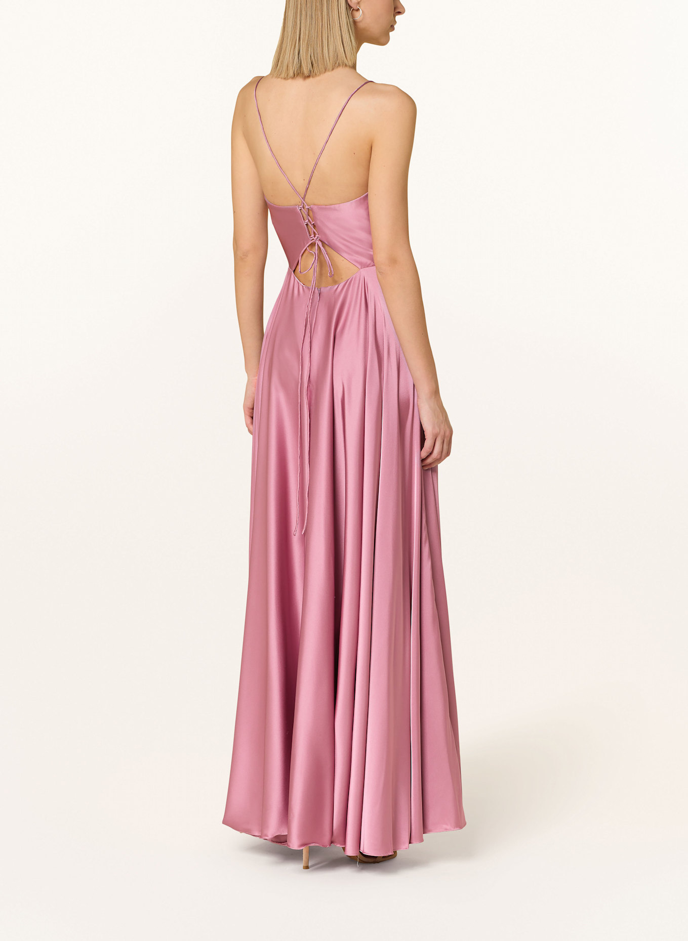 Hey Kyla Abendkleid aus Satin: PINK