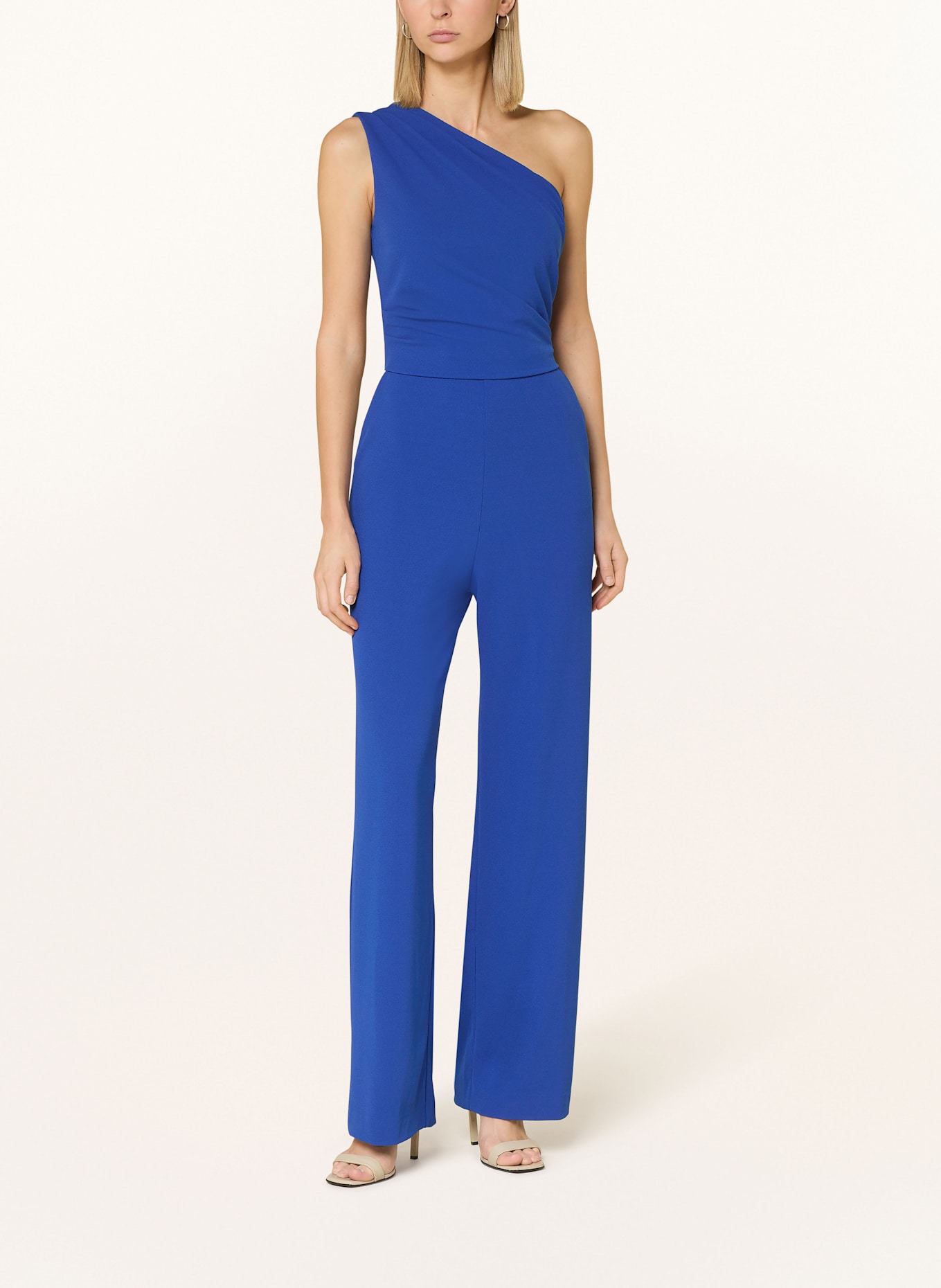 SWING One-Shoulder-Jumpsuit: BLAU
