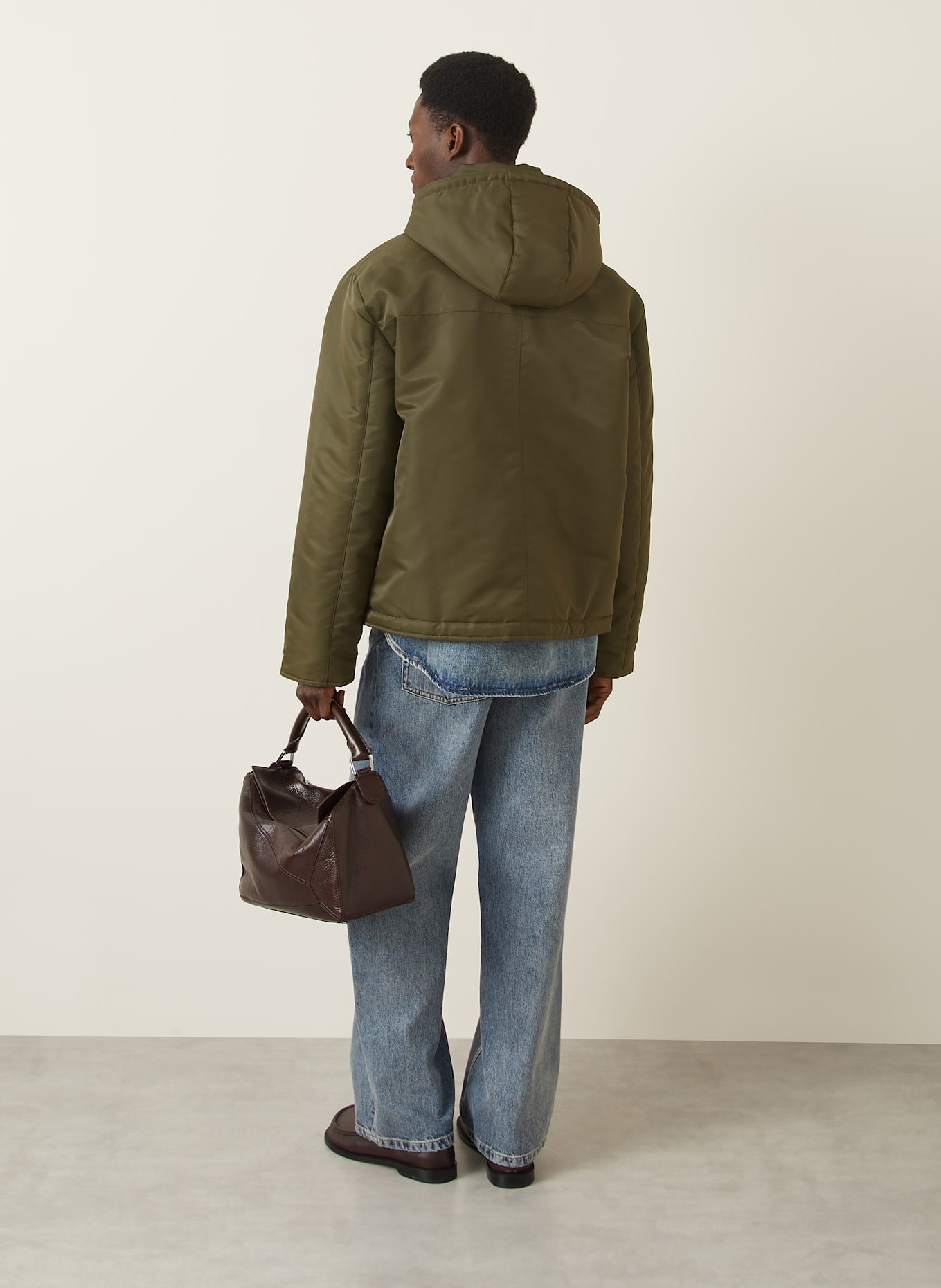 LOEWE Jacket: KHAKI