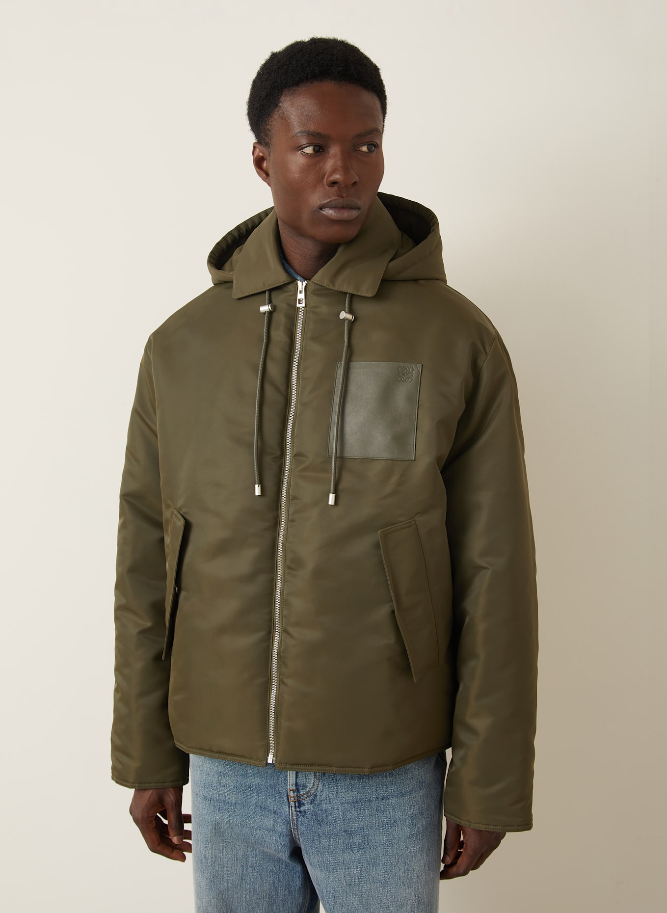 LOEWE Jacket: KHAKI
