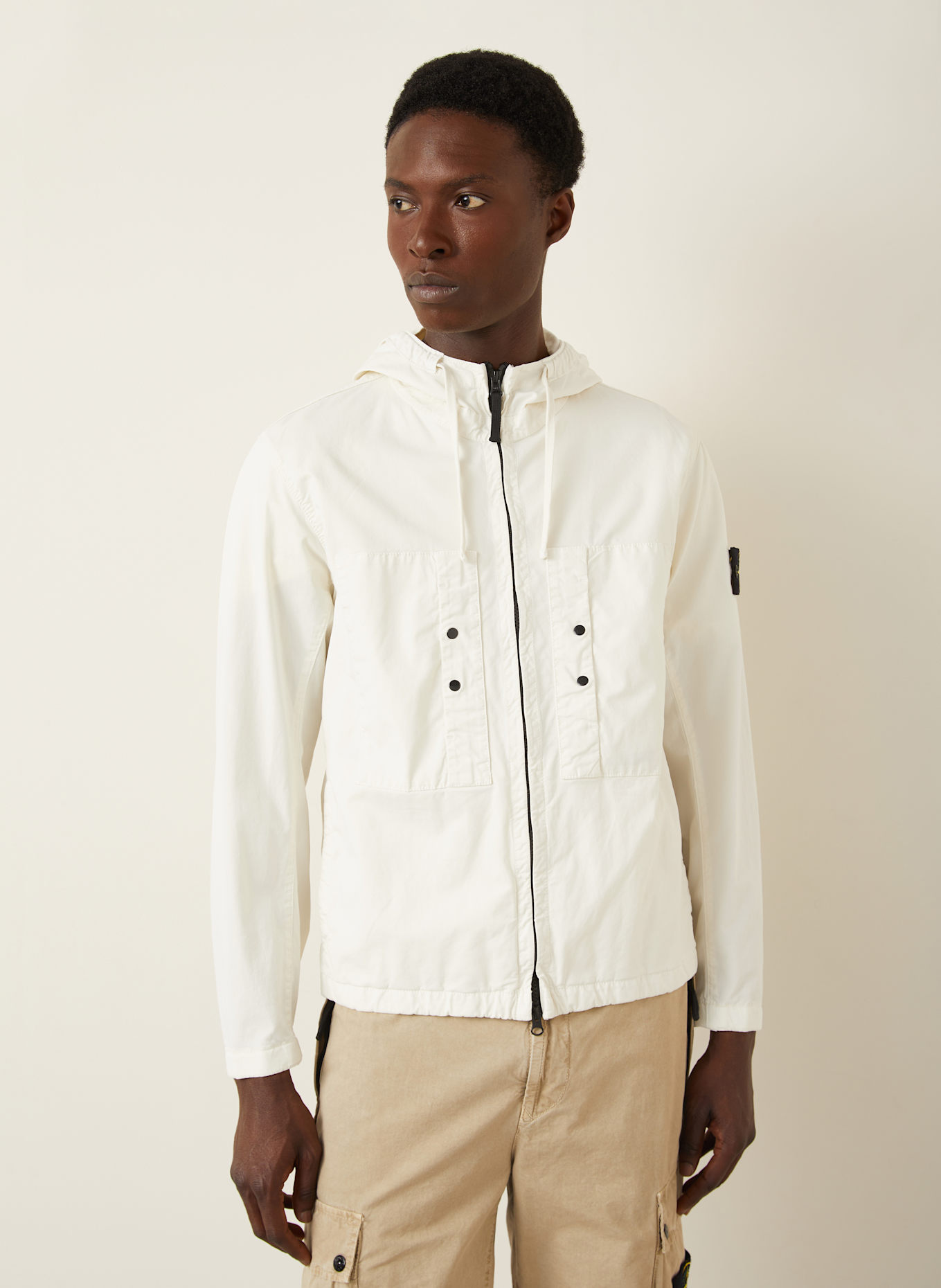 STONE ISLAND Jacke: ECRU
