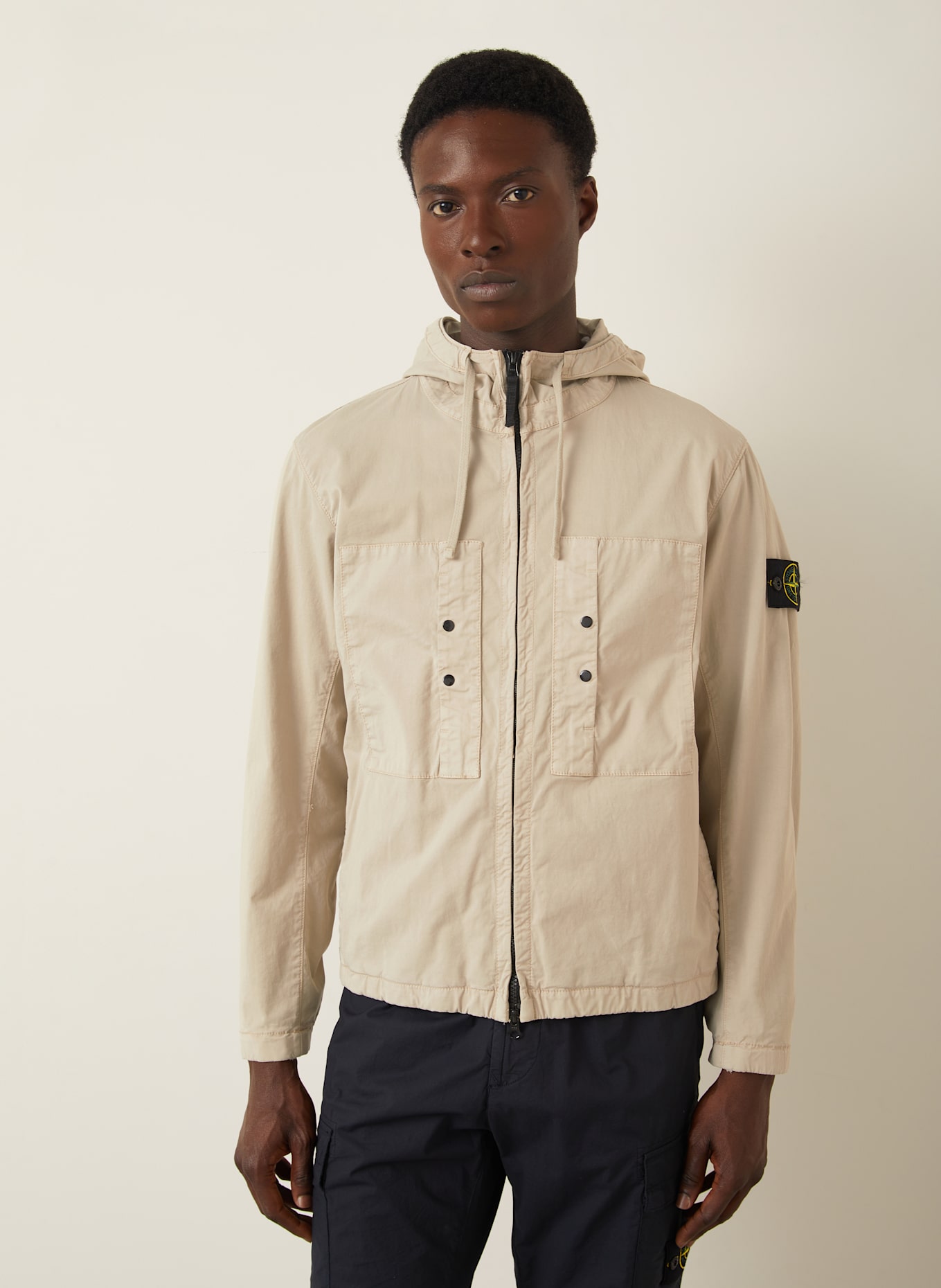 STONE ISLAND Jacke: CREME