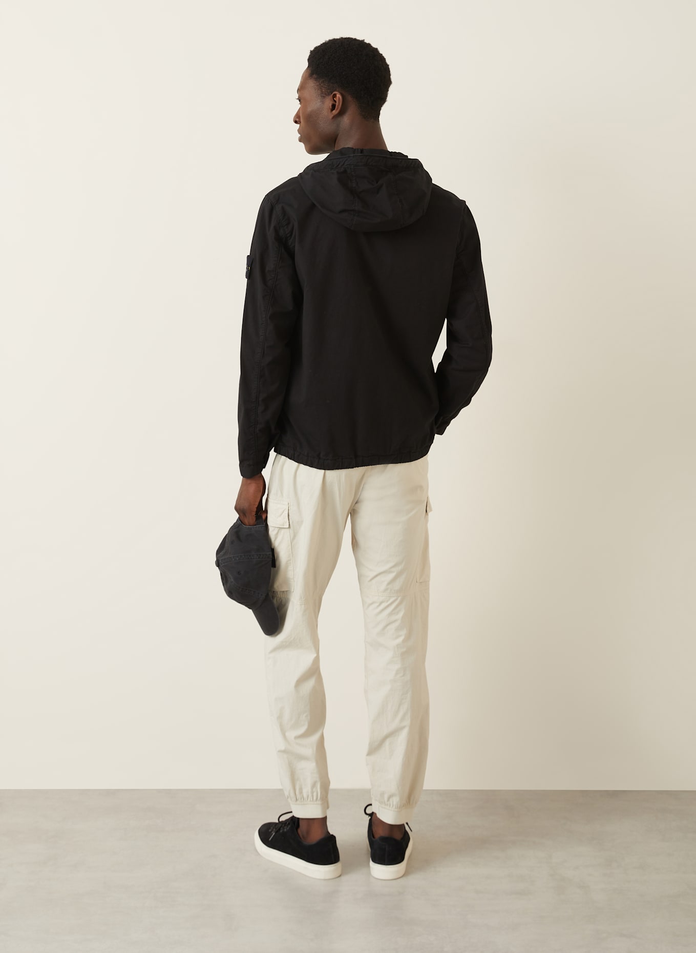 STONE ISLAND Jacke: SCHWARZ