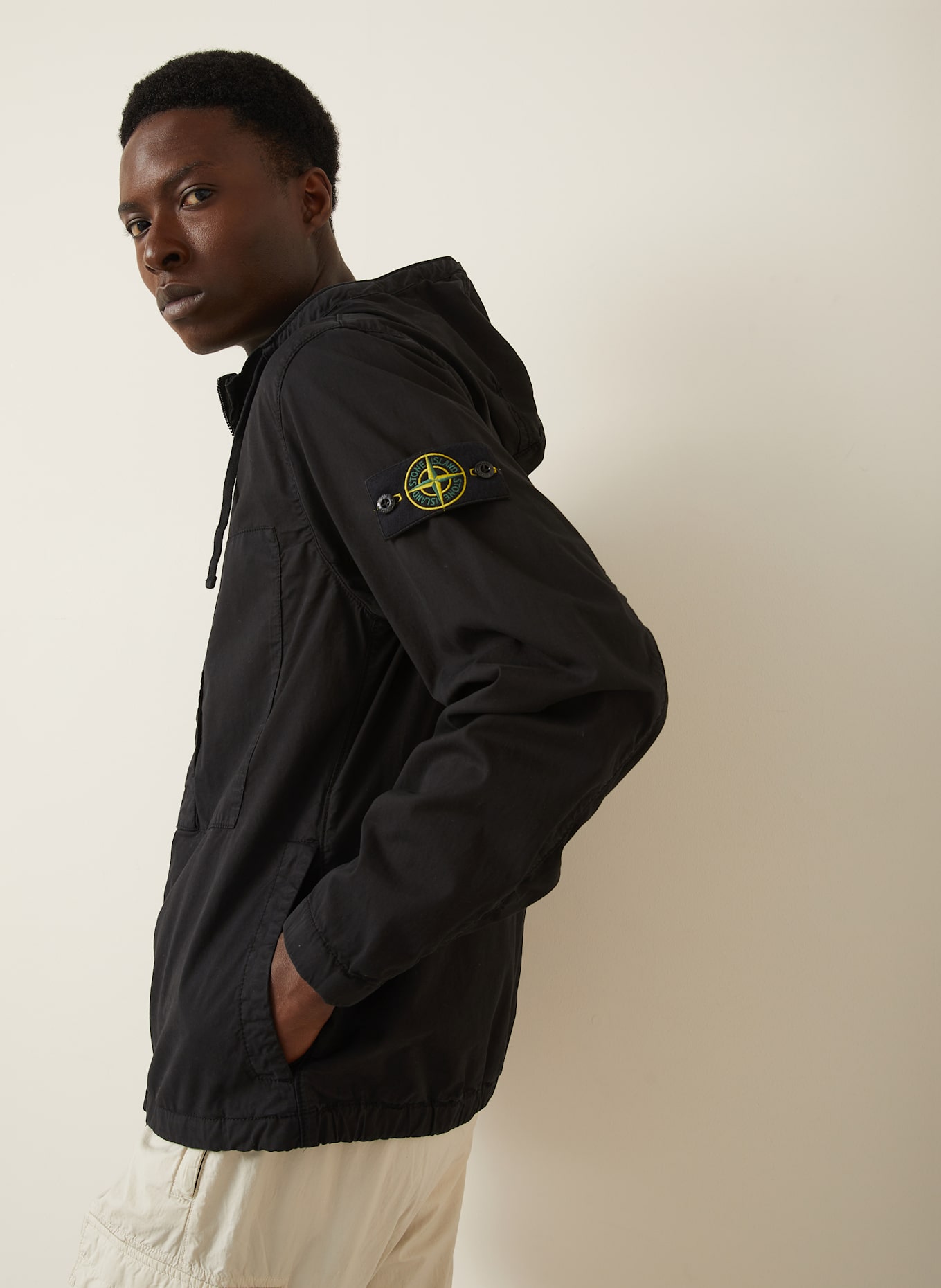 STONE ISLAND Jacke: SCHWARZ