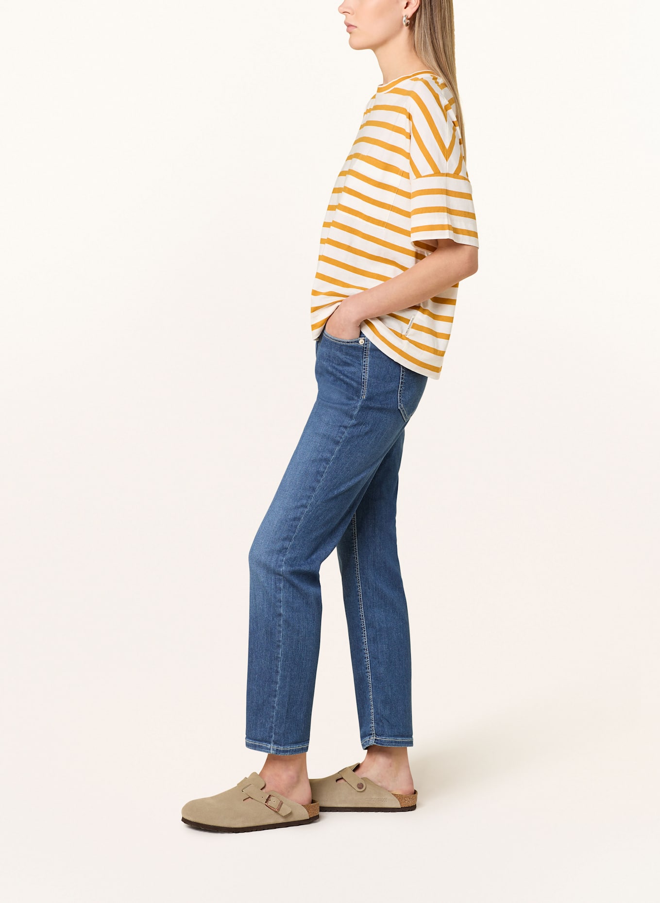 MAC Straight Jeans DREAM: D563 chic cosmic blue