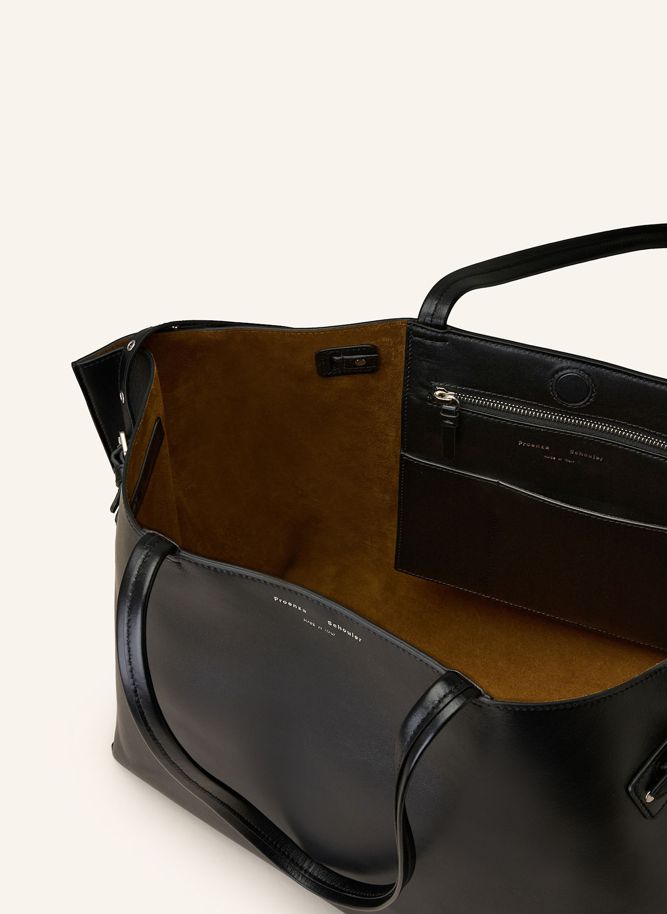 Proenza Schouler Shopper DAYS CARRYALL: ČERNÁ