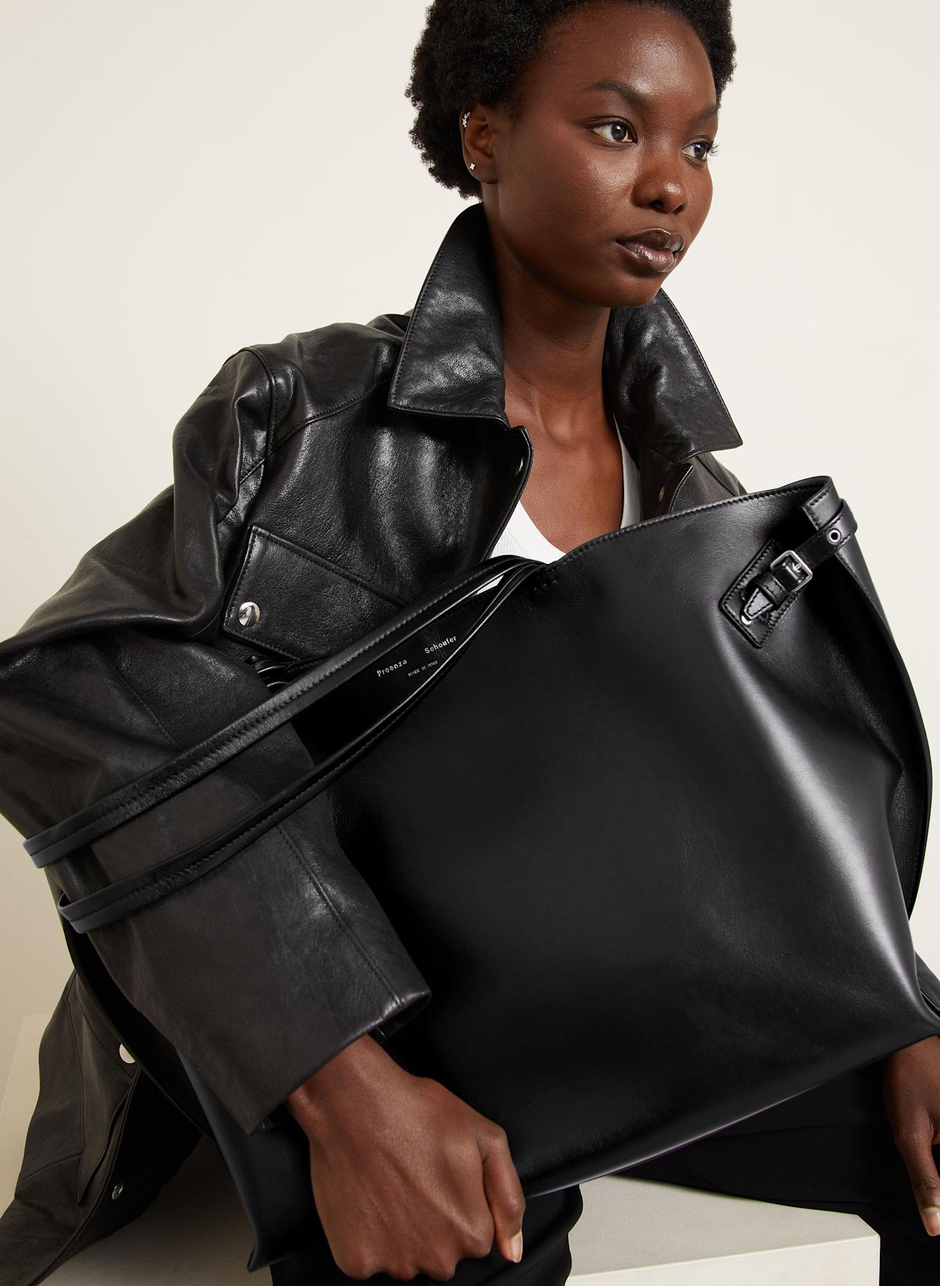 Proenza Schouler Shopper DAYS CARRYALL: ČERNÁ