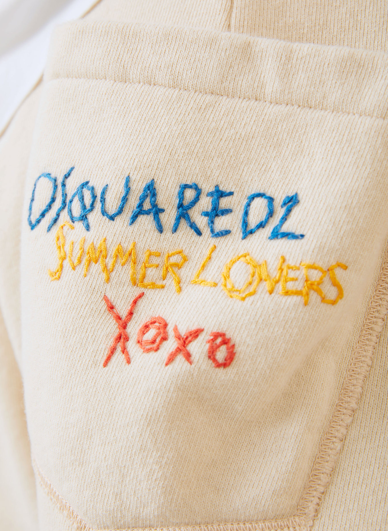 DSQUARED2 Sweatshorts: ECRU