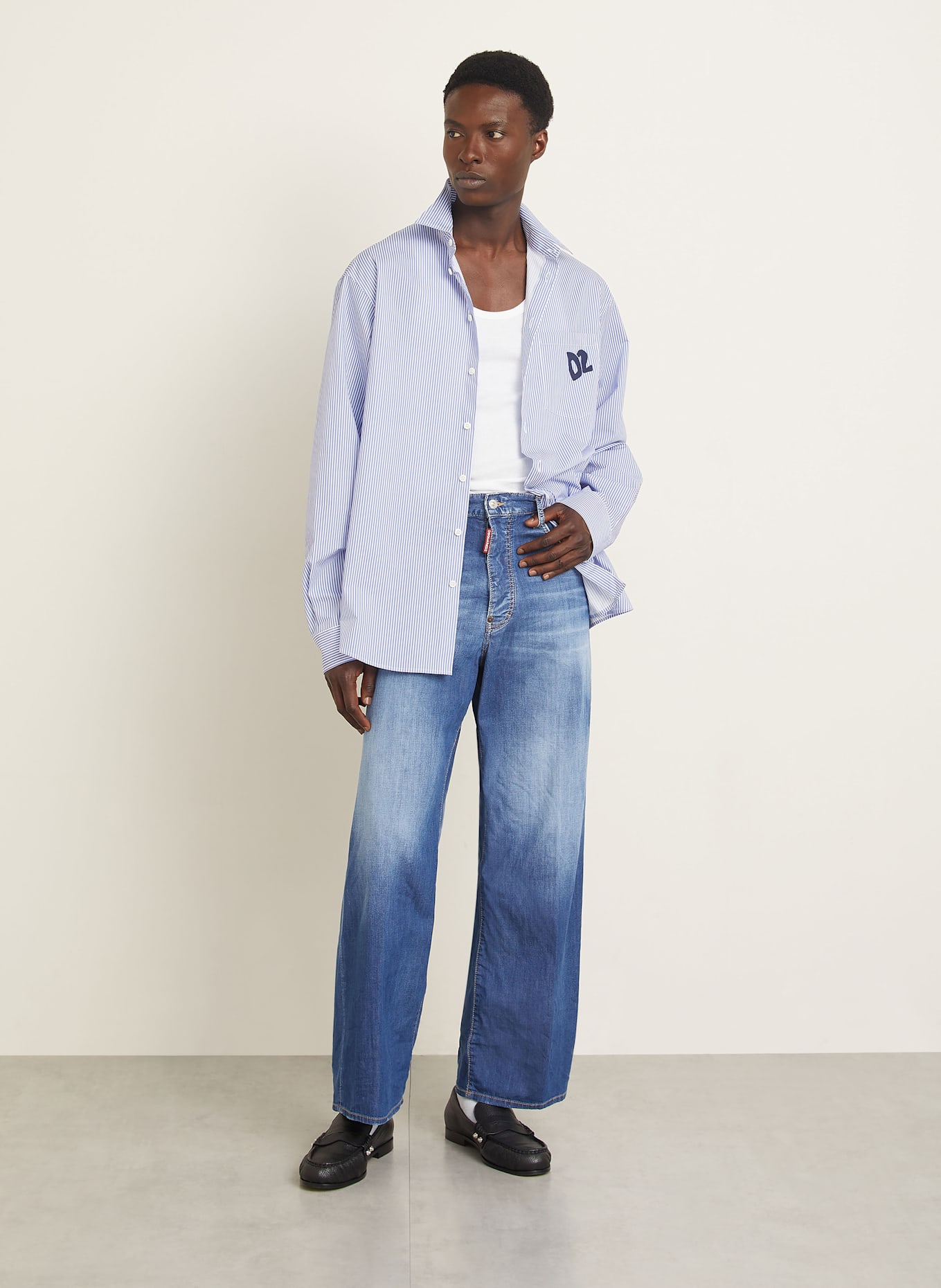 DSQUARED2 Jeans Loose Fit: 470 NAVY BLUE