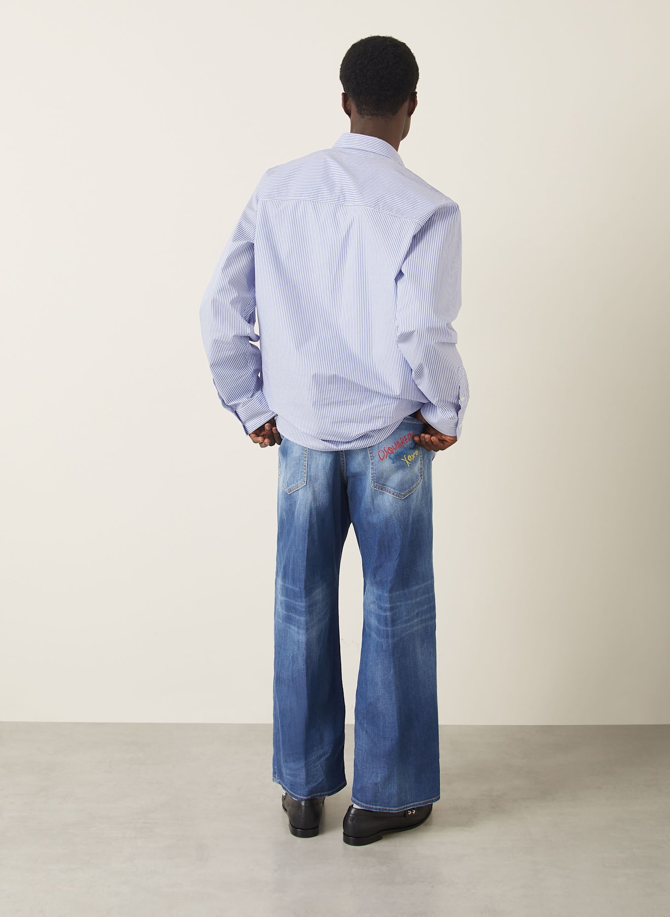 DSQUARED2 Jeans Loose Fit: 470 NAVY BLUE