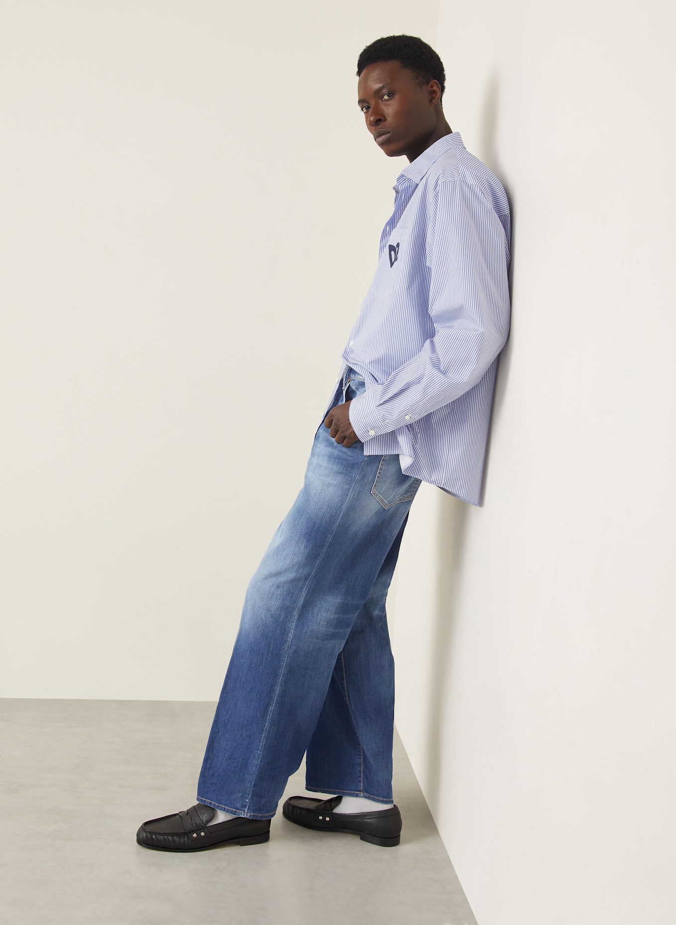 DSQUARED2 Jeans Loose Fit: 470 NAVY BLUE