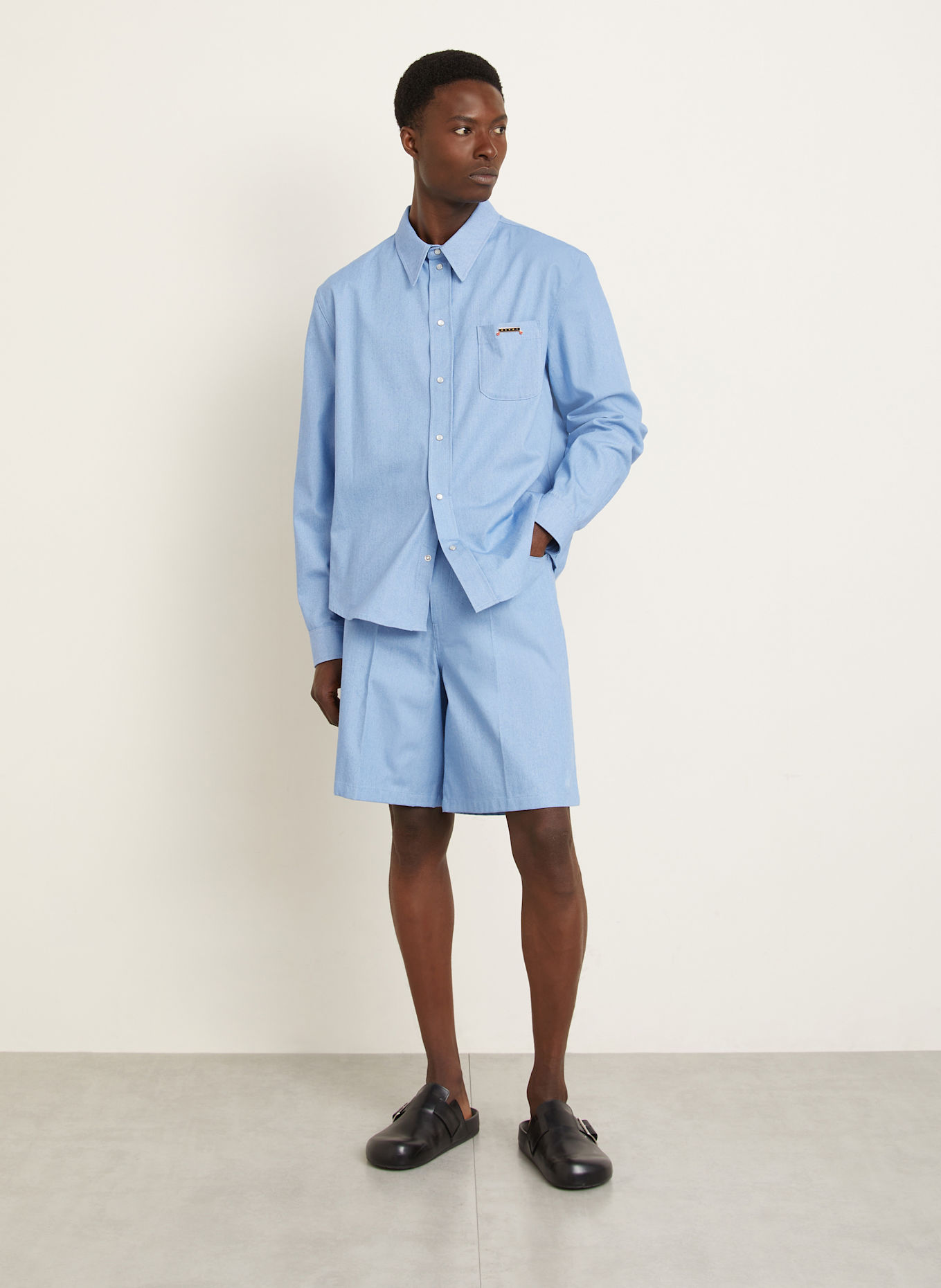 MARNI Jeansshorts: HELLBLAU