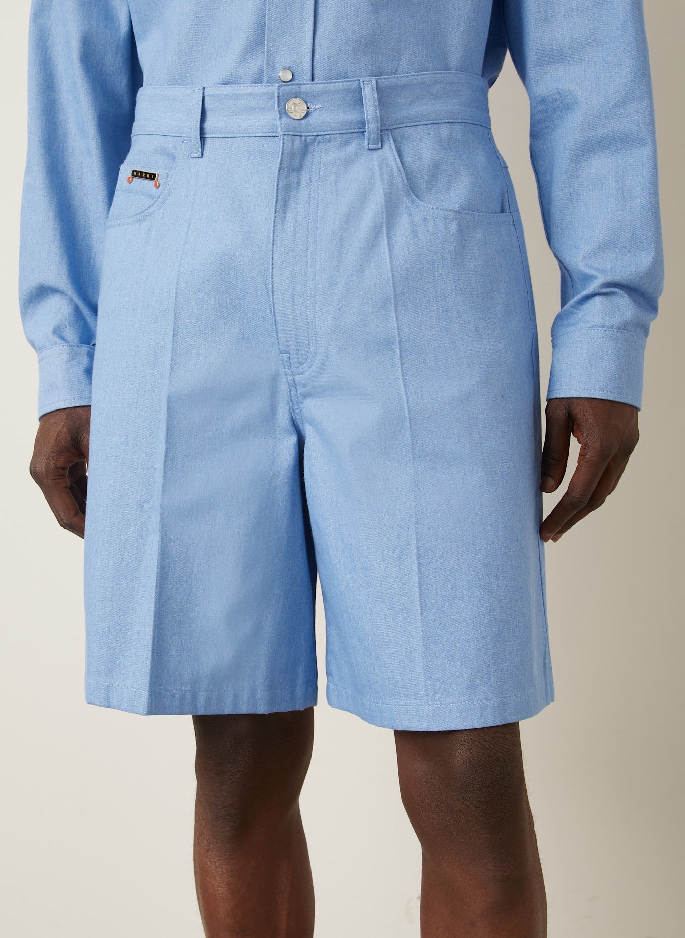 MARNI Jeansshorts: HELLBLAU