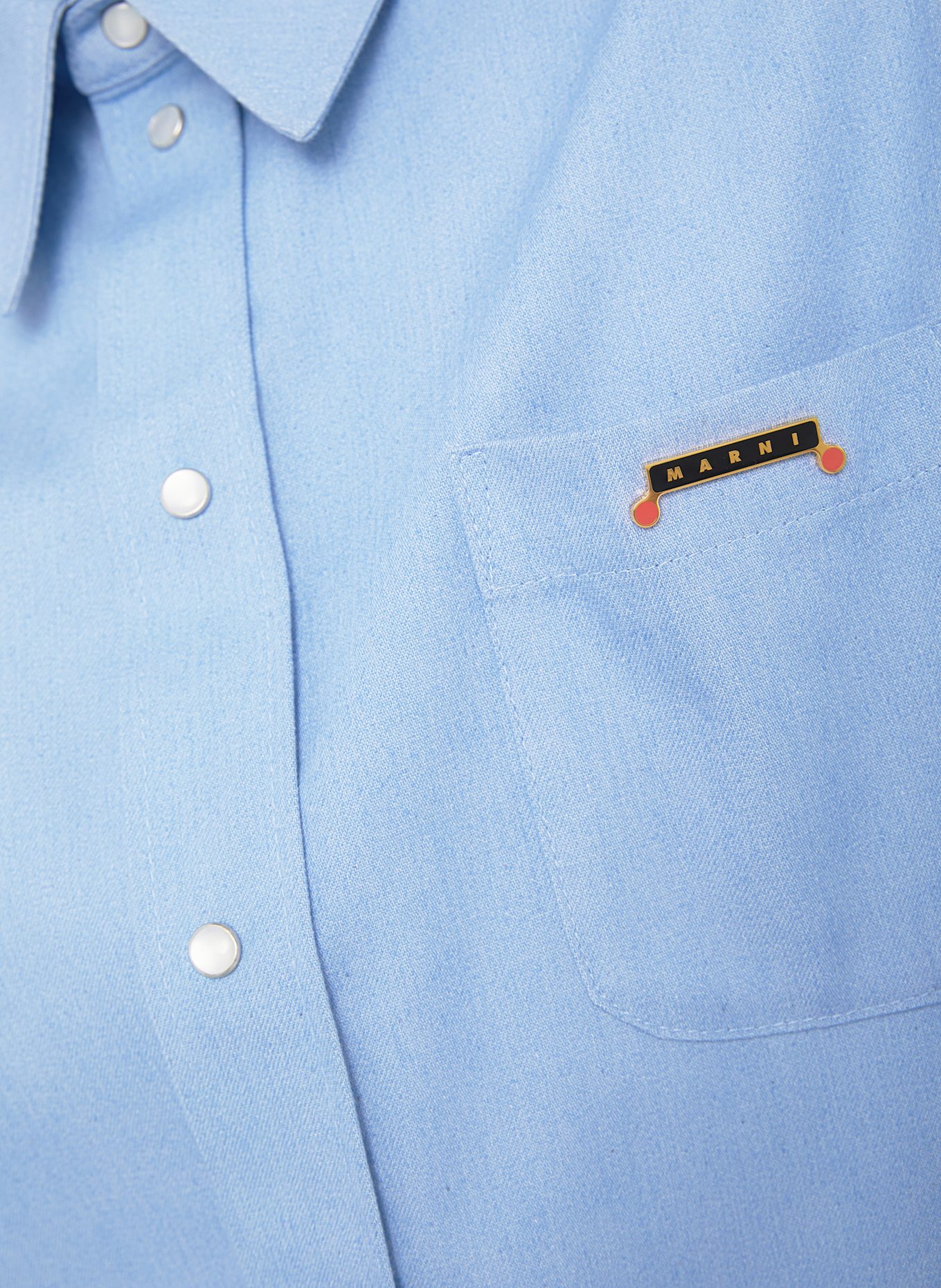 MARNI Shirt comfort fit: LIGHT BLUE