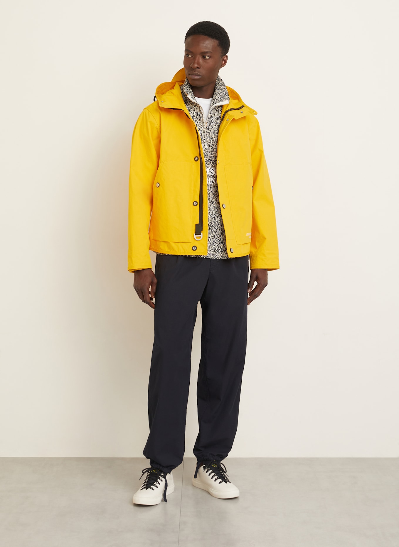 Stone Island Weste Gelb Gelbe Gesteppte ärmellose Jacke Von Stone