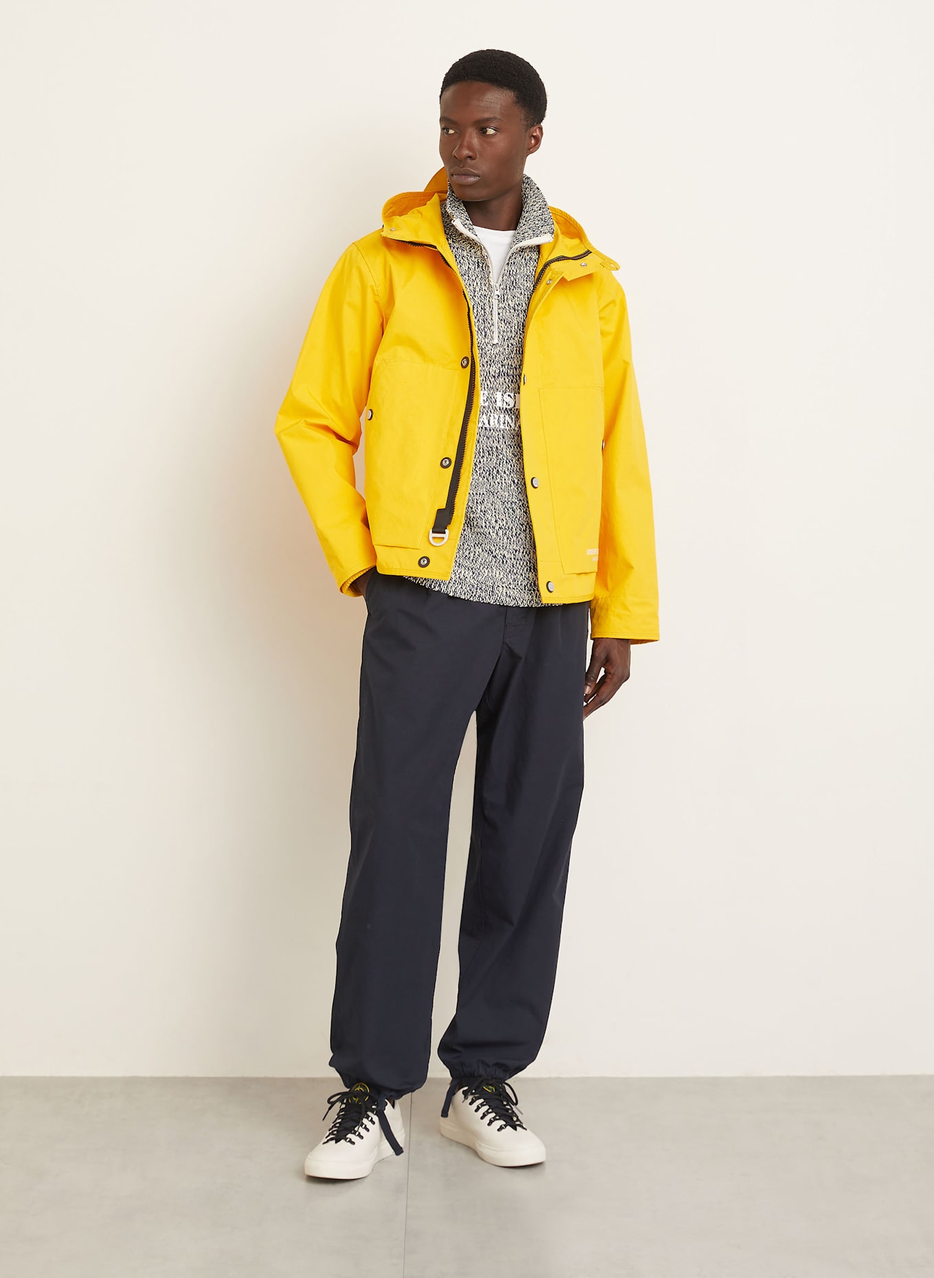 STONE ISLAND MARINA trousers in jogger style Regular fit: DARK BLUE