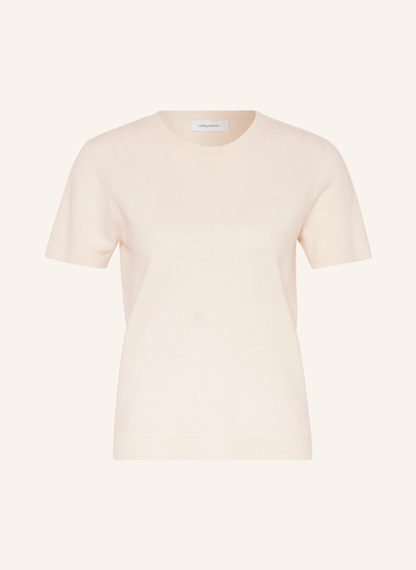 darling harbour Knit shirt in cashmere: ECRU