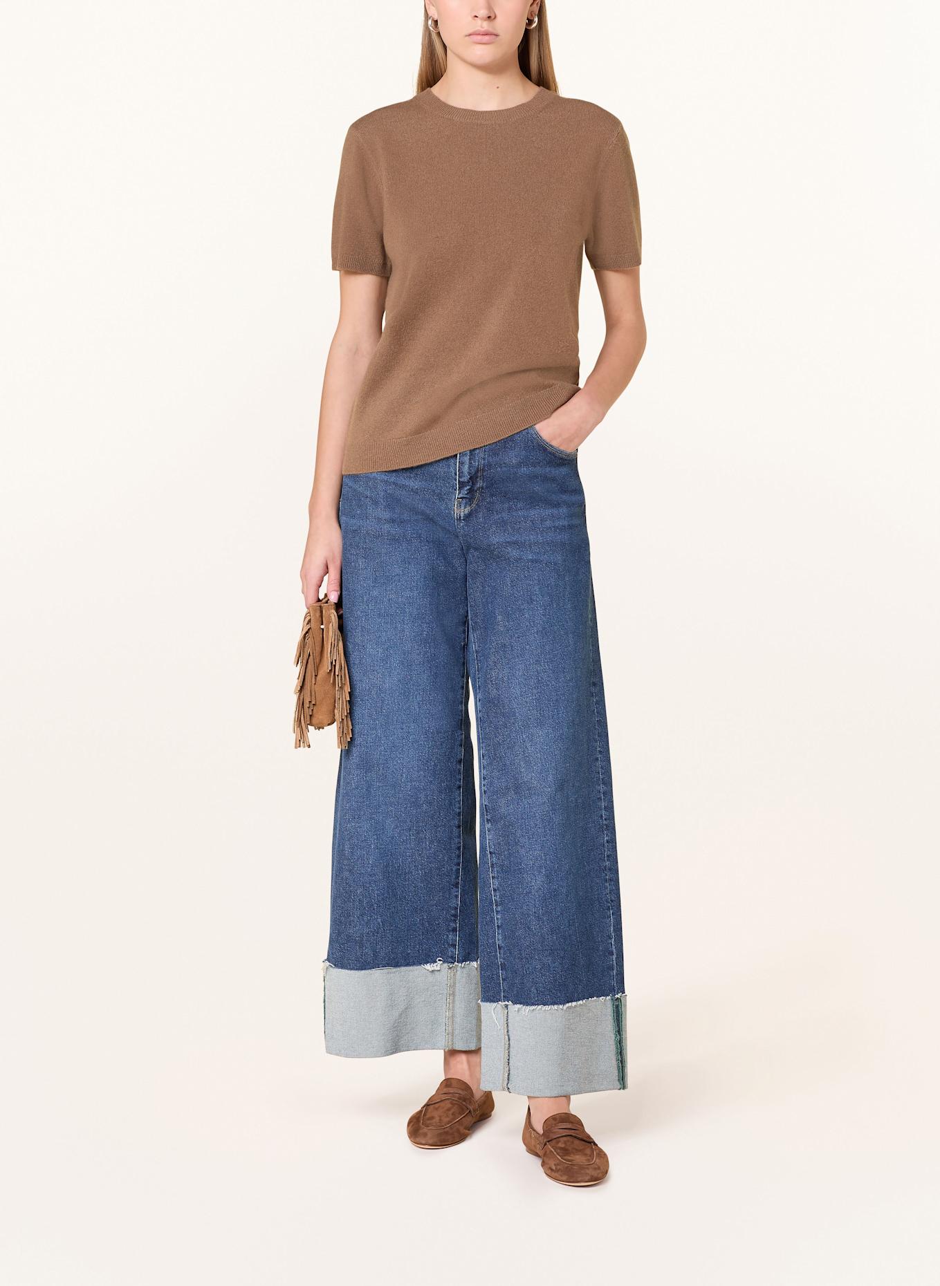 darling harbour Strickshirt aus Cashmere: NOUGAT