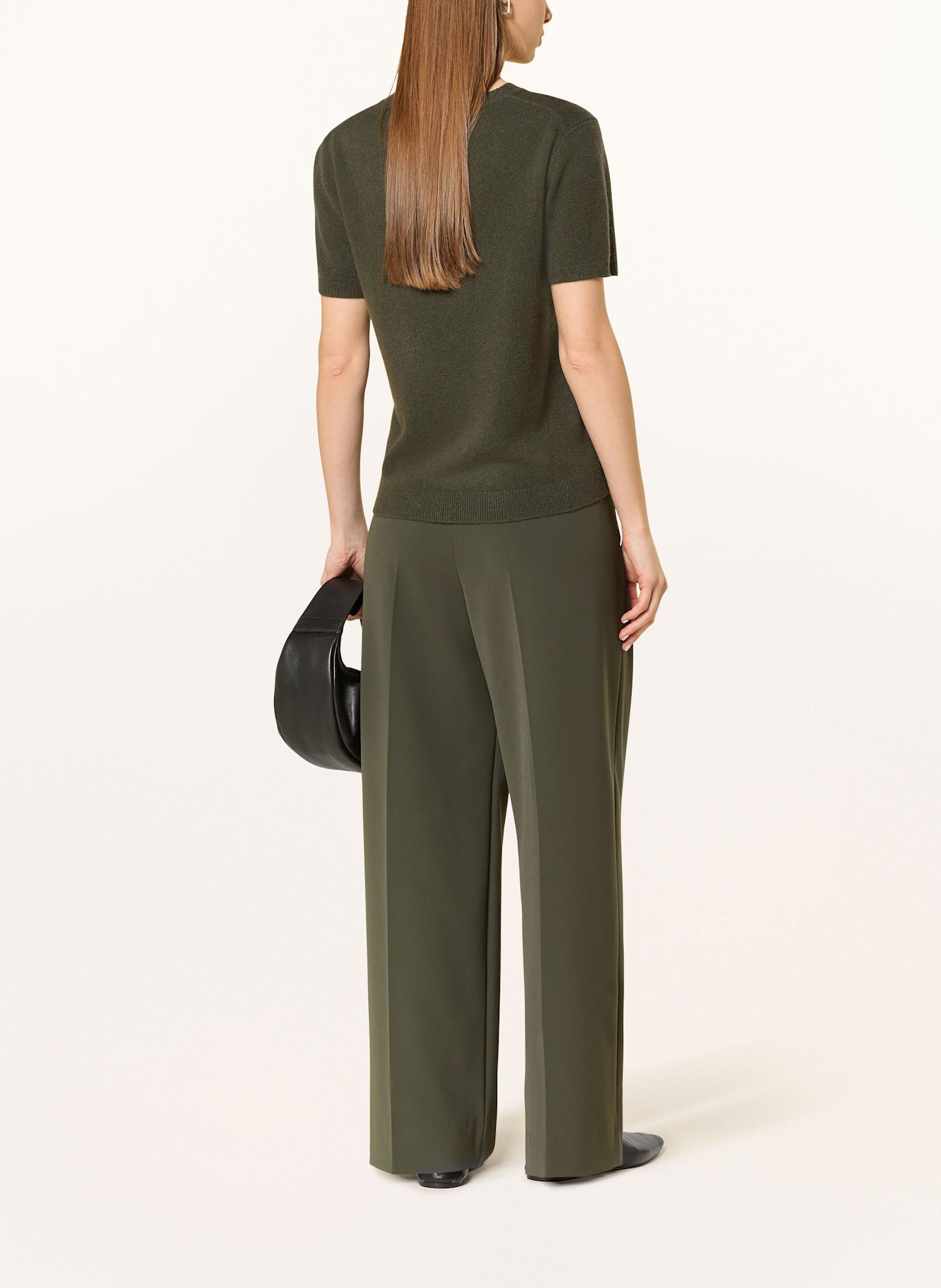 darling harbour Strickshirt aus Cashmere: dunkeloliv