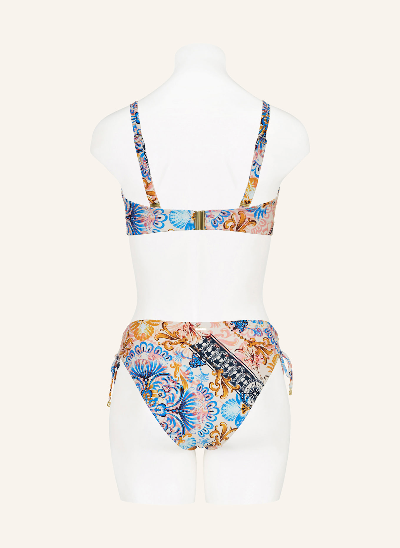 CYELL Bügel-Bikini-Top CLASSIC FUSION: HELLGELB / HELLORANGE / BLAU