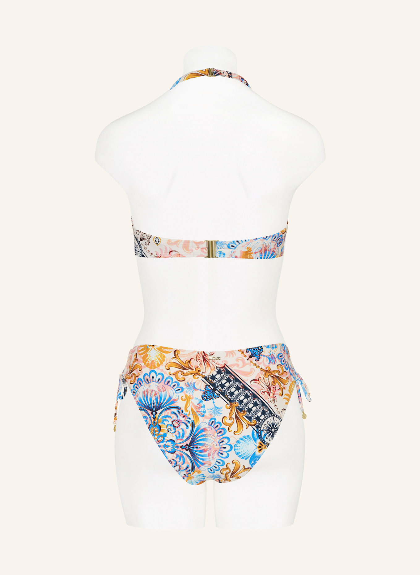 CYELL Bügel-Bikini-Top CLASSIC FUSION: WEISS/ BLAU/ GELB