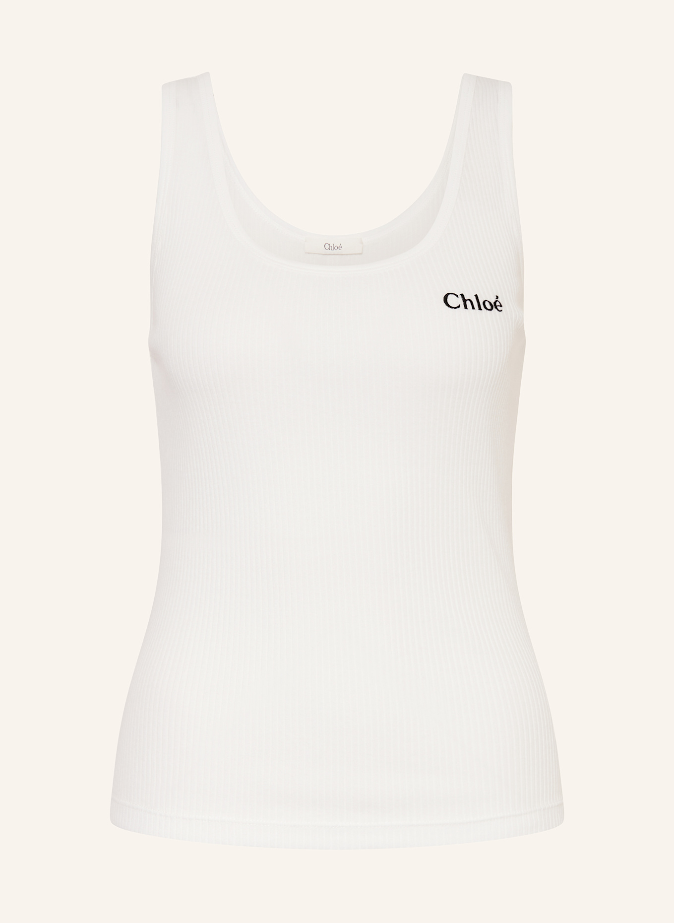 Chloé Top: WEISS