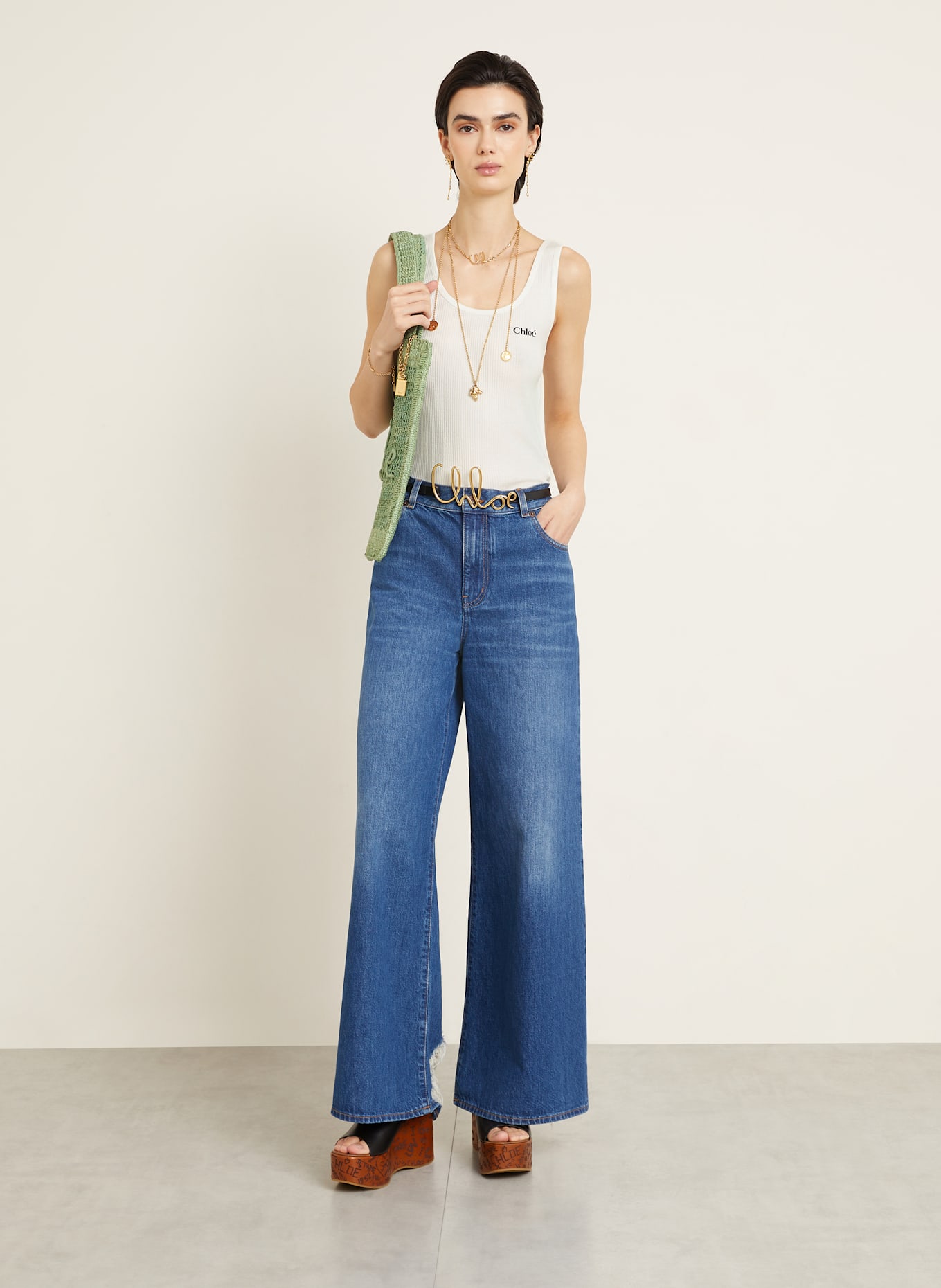 Chloé Top: WEISS
