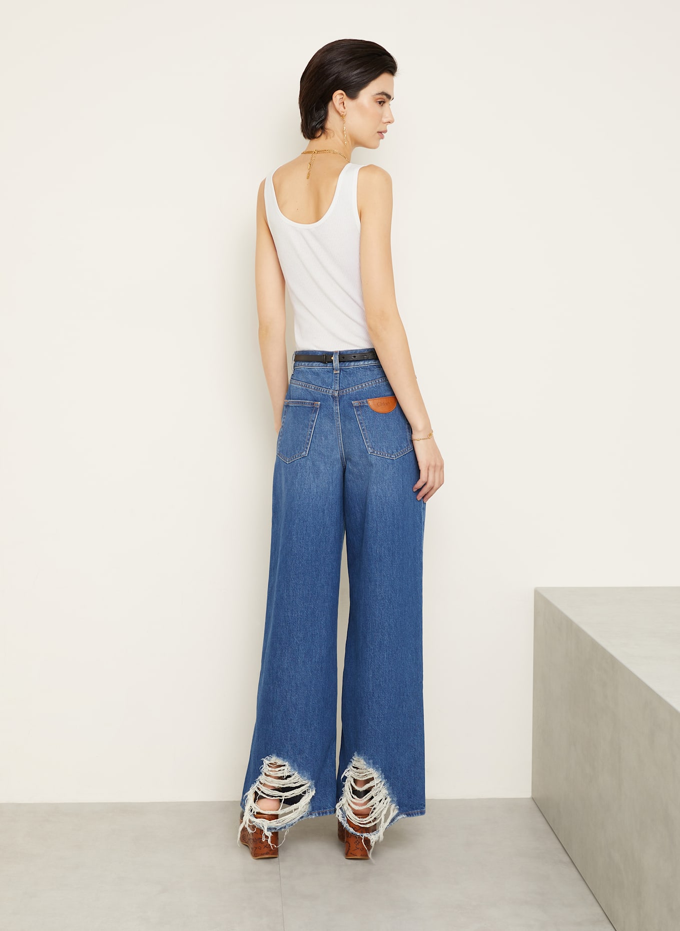 Chloé Top: WEISS
