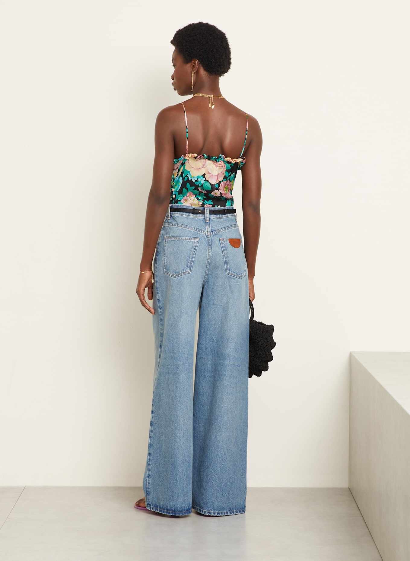 Chloé Flared Jeans: 44N ICED BLUE