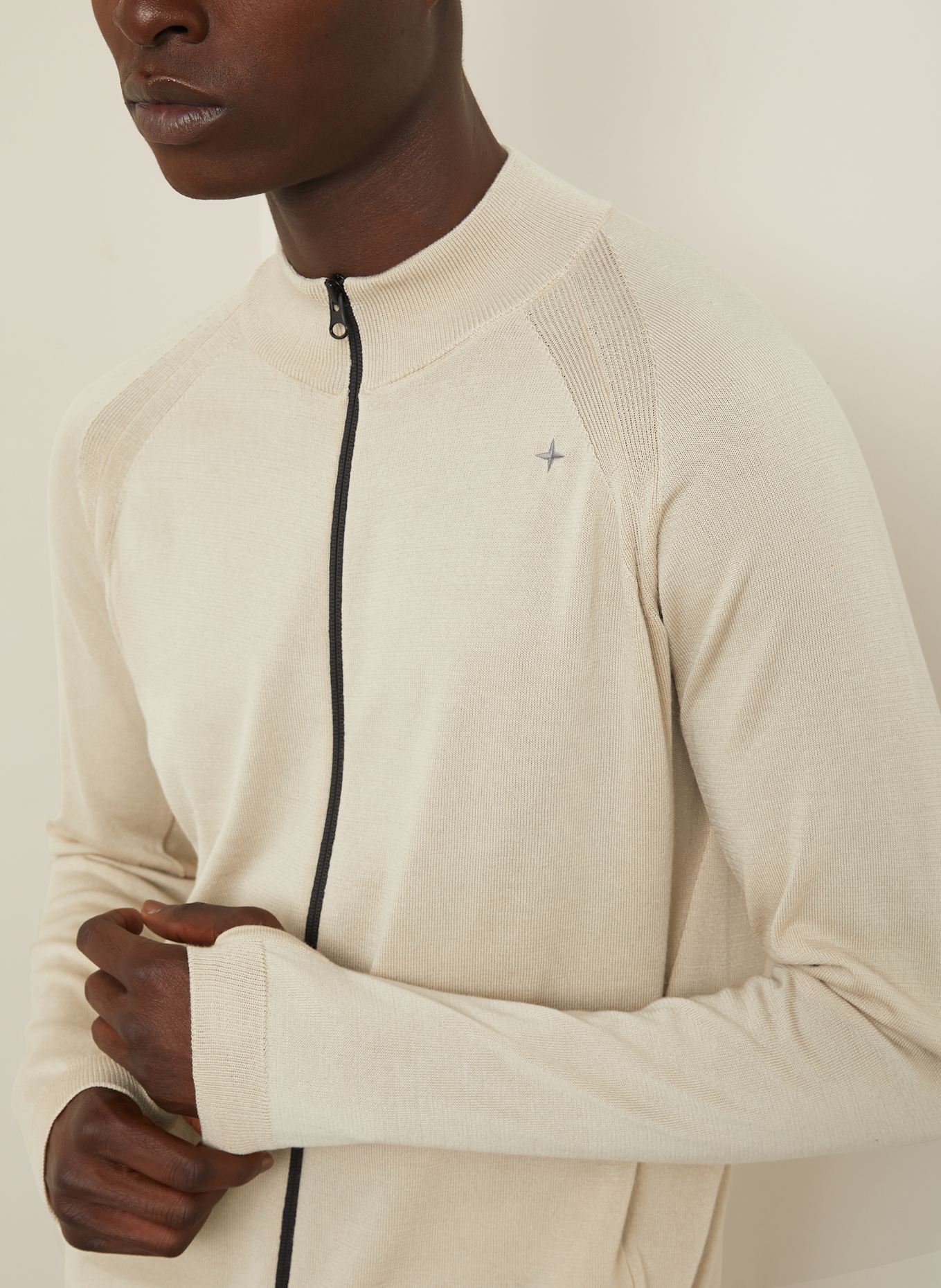 STONE ISLAND Strickjacke STELLINA: BEIGE