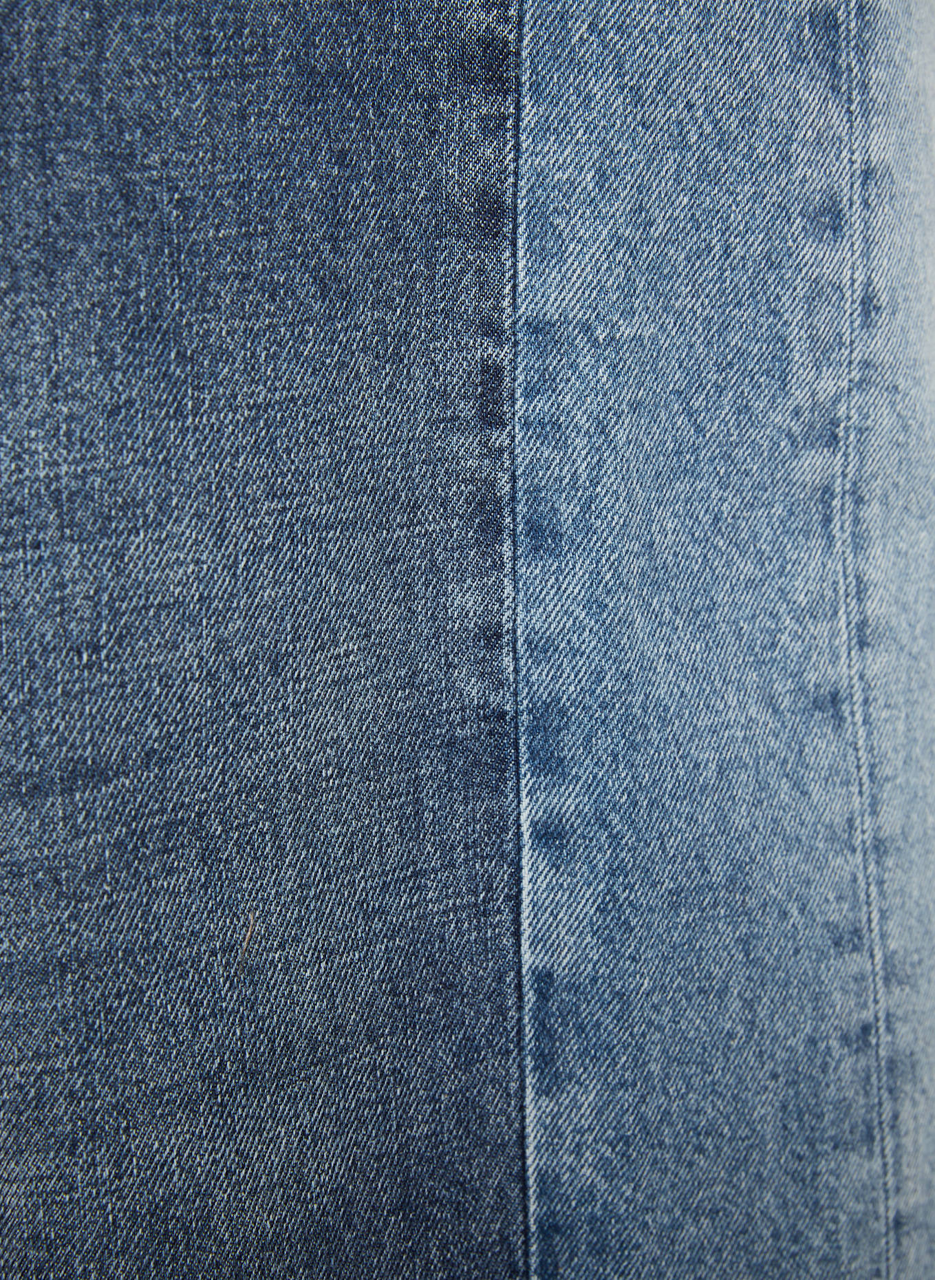 STELLA McCARTNEY Wide Leg Jeans: 4545 TWO TONAL DENIM WASH