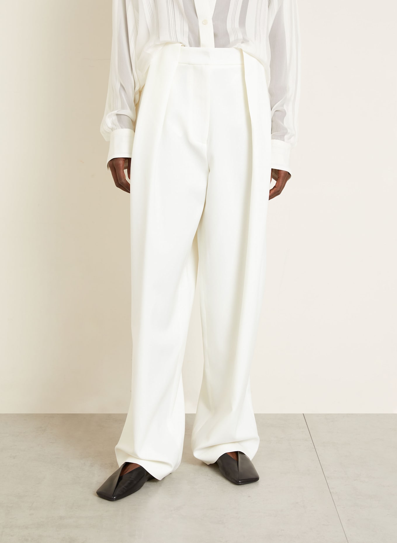 STELLA McCARTNEY Hose: ECRU