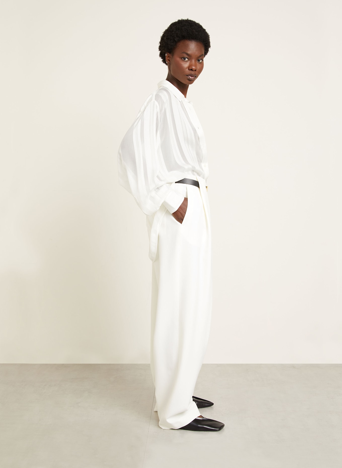 STELLA McCARTNEY Hose: ECRU