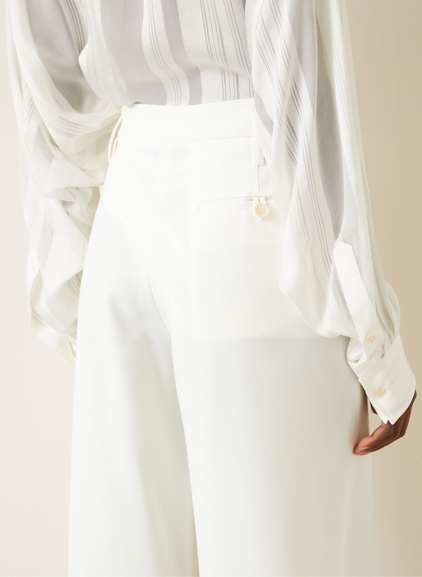 STELLA McCARTNEY Hose: ECRU