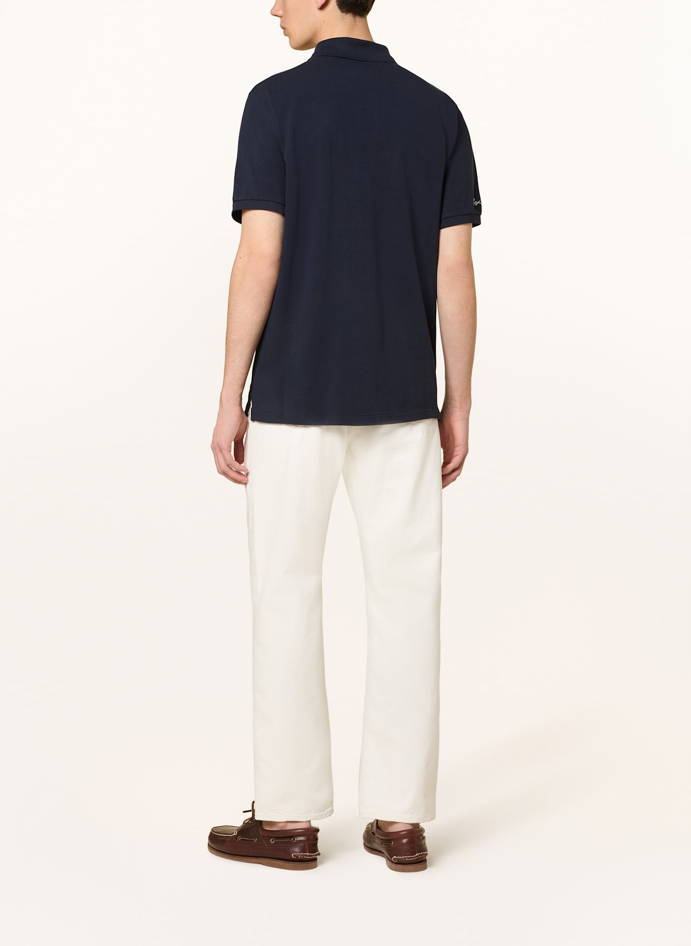 POLO RALPH LAUREN Koszulka polo z piki YANKEES: GRANATOWY