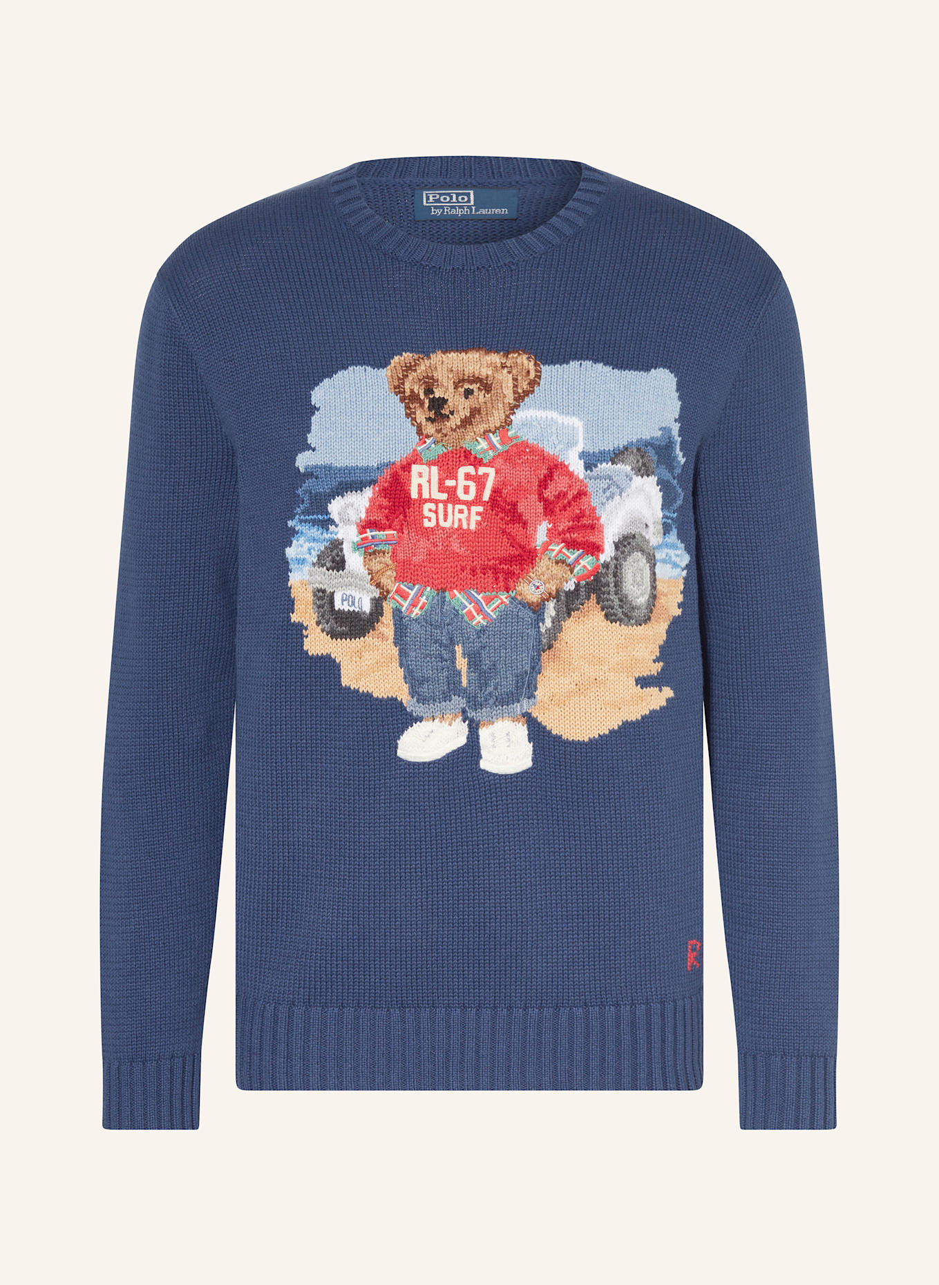 POLO RALPH LAUREN Pullover: DUNKELBLAU