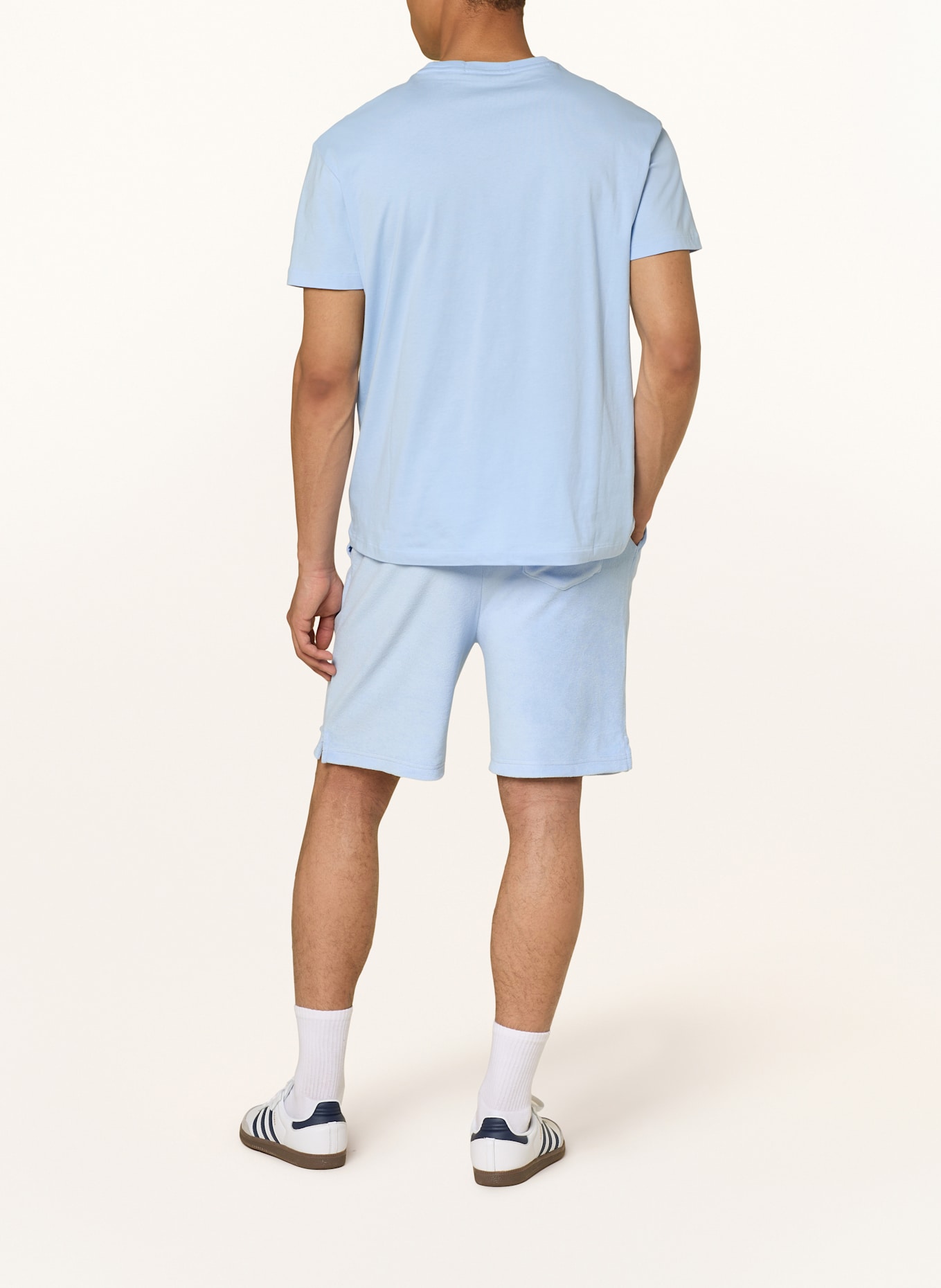 POLO SPORT Frotteeshorts: HELLBLAU